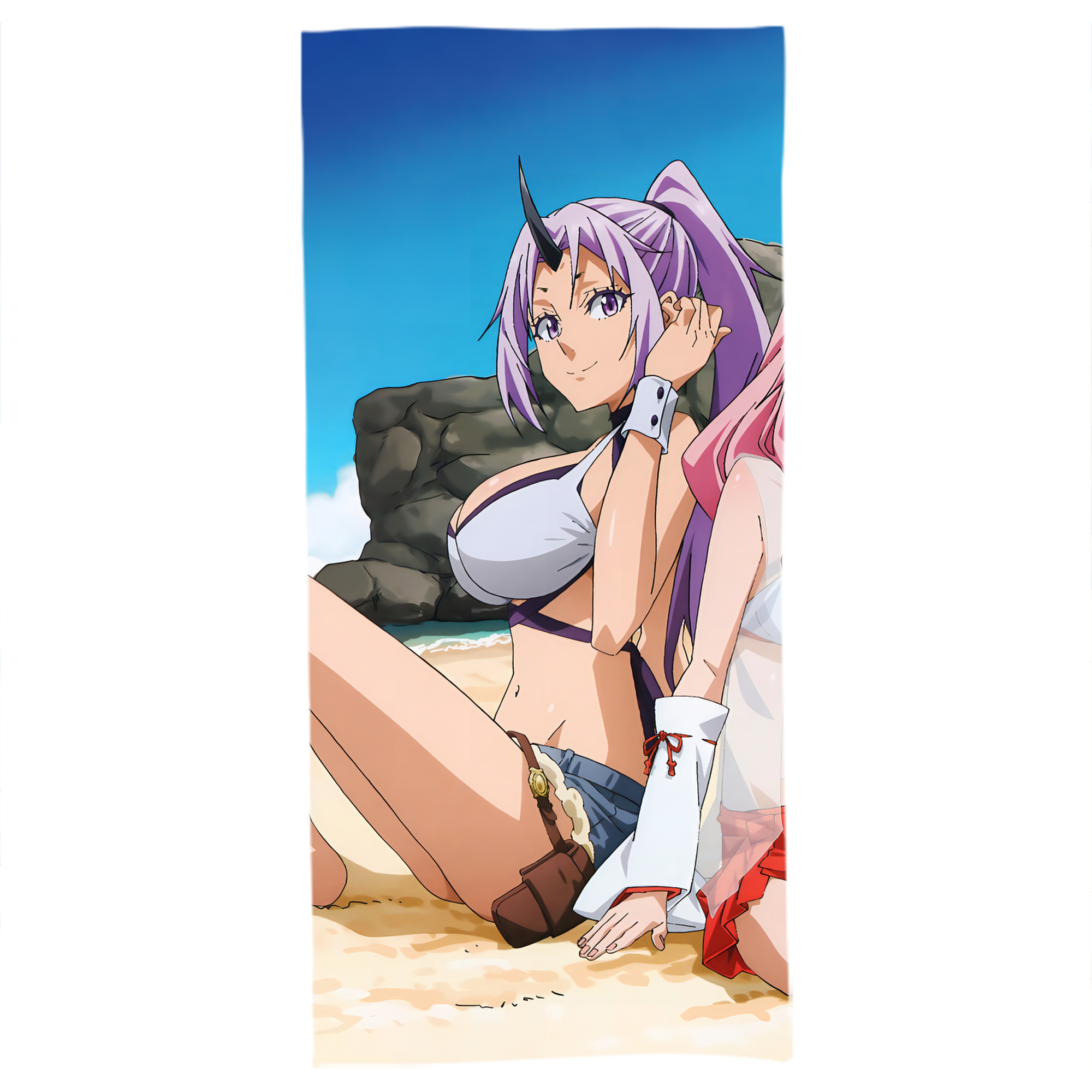 （画像用） 転スラ Regarding Reincarnated to Slime 大判バスタオル 70×140cm 吸水速乾 柔らかい肌触り