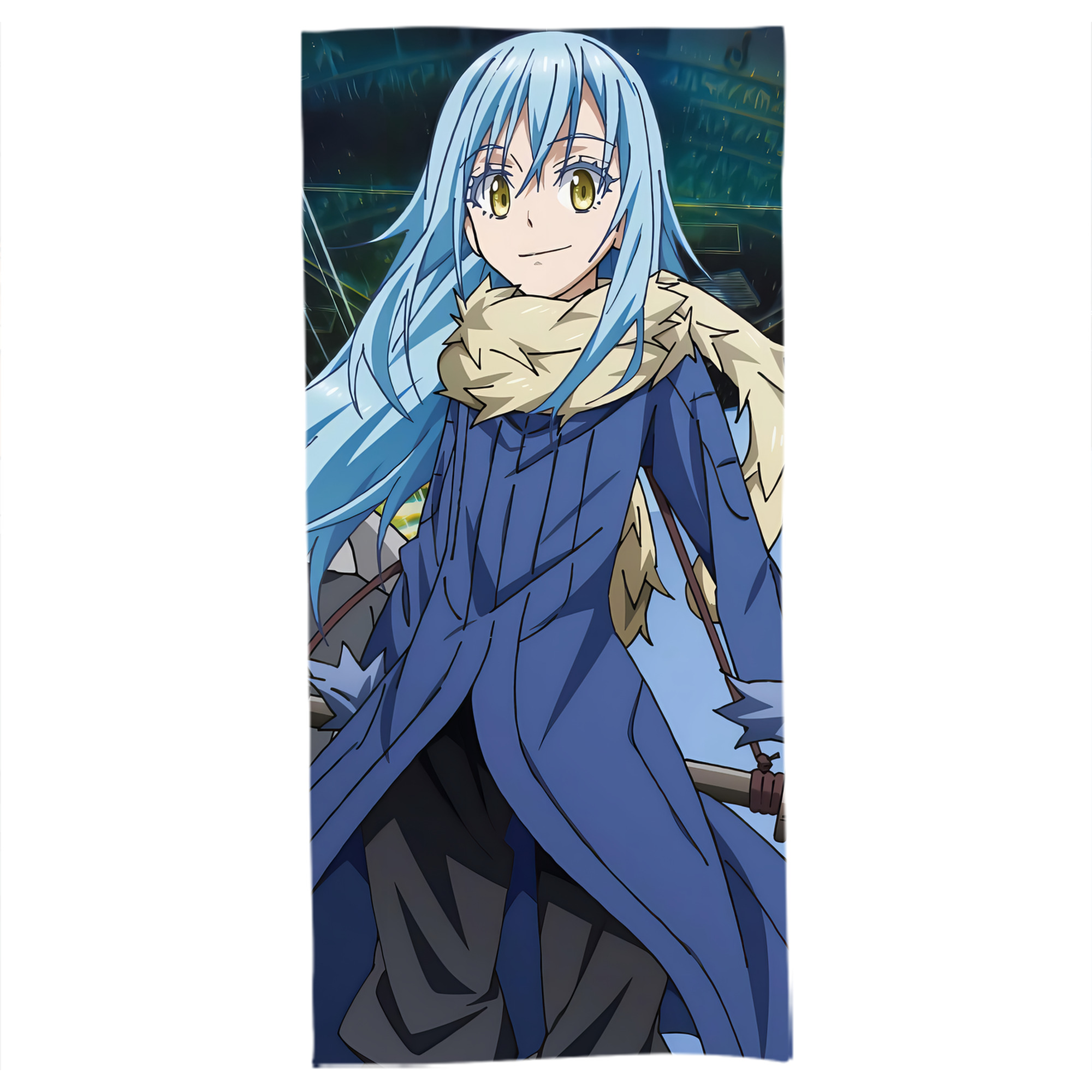 （画像用） 転スラ Regarding Reincarnated to Slime 大判バスタオル 70×140cm 吸水速乾 柔らかい肌触り