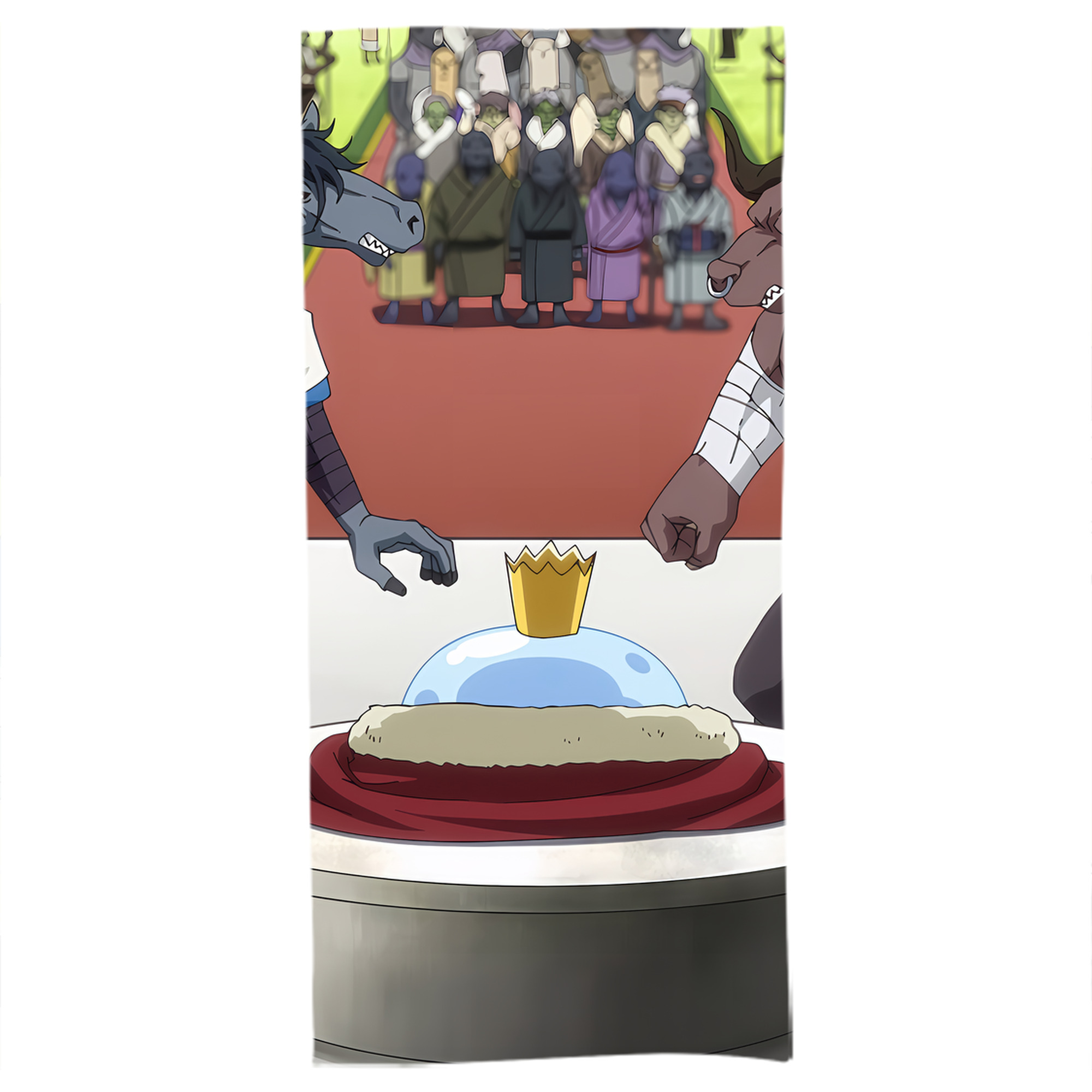 （画像用） 転スラ Regarding Reincarnated to Slime 大判バスタオル 70×140cm 吸水速乾 柔らかい肌触り