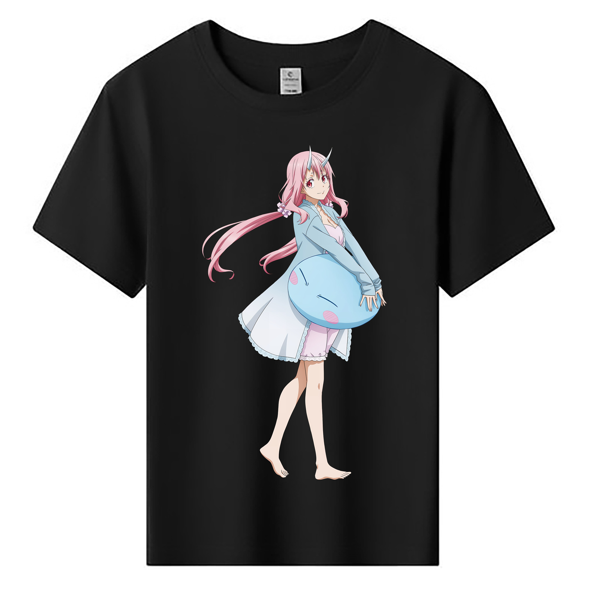 （画像用） 転スラ Regarding Reincarnated to Slime 綿100％キッズTシャツ（フロントプリント）