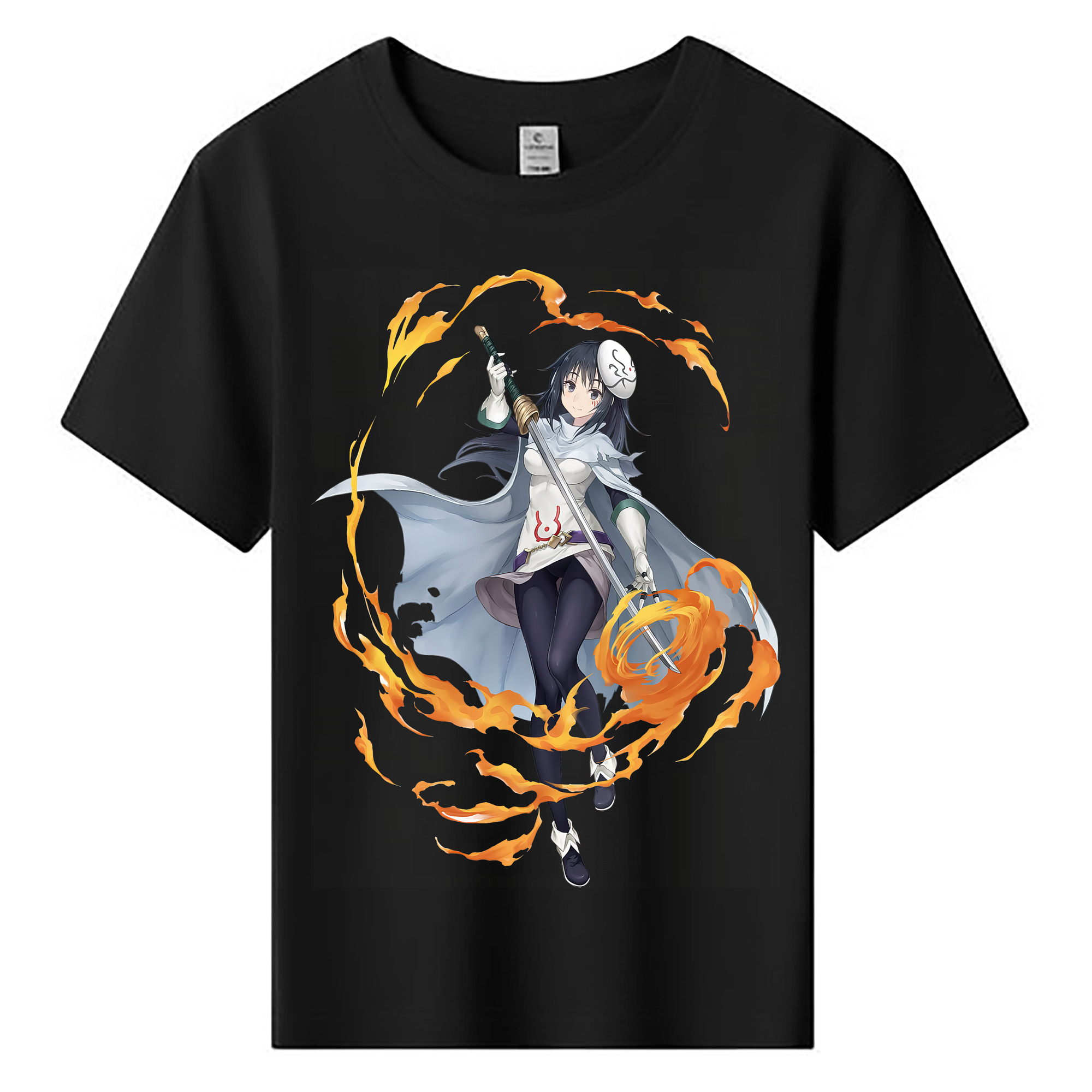 （画像用） 転スラ Regarding Reincarnated to Slime 綿100％キッズTシャツ（フロントプリント）