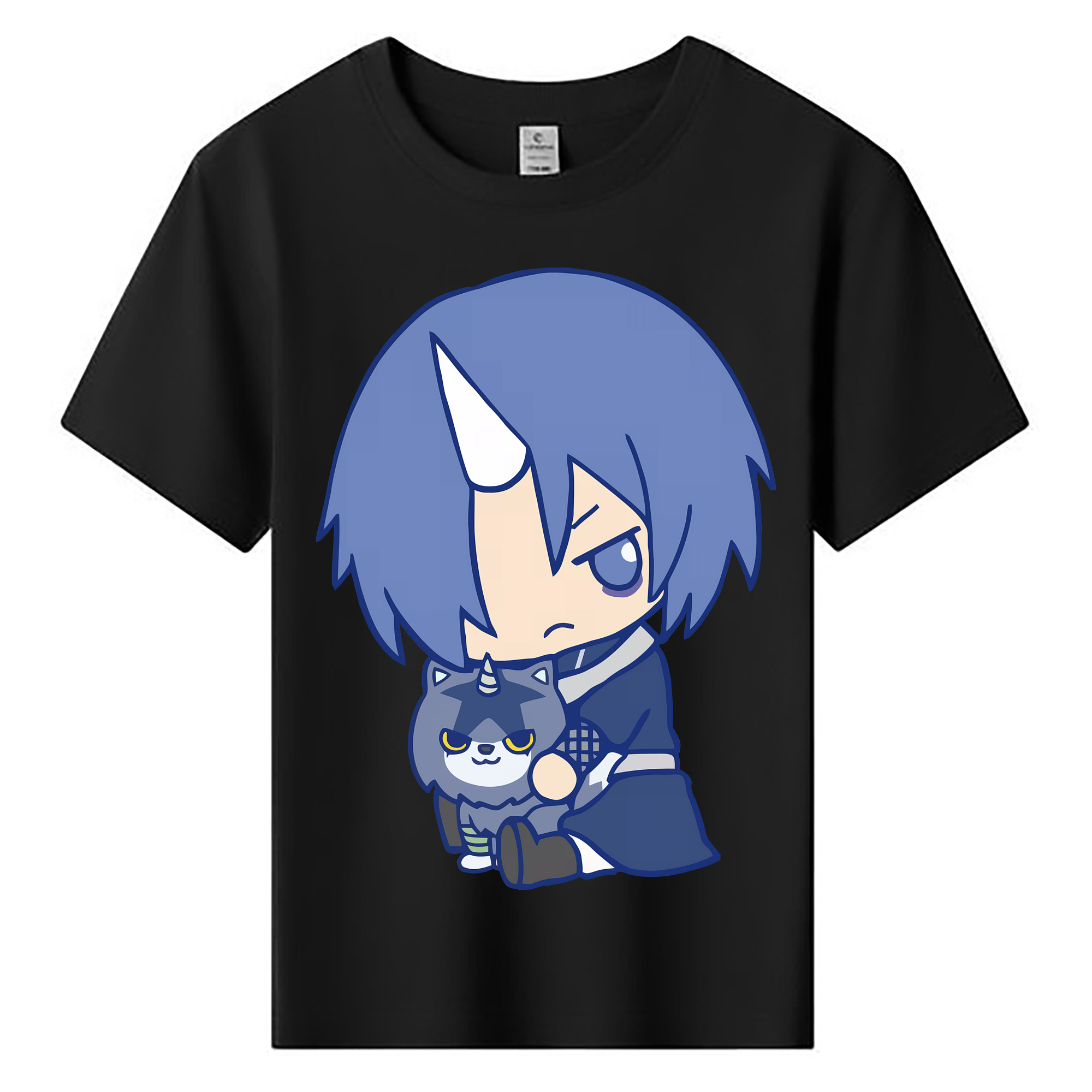 （画像用） 転スラ Regarding Reincarnated to Slime 綿100％キッズTシャツ（フロントプリント）