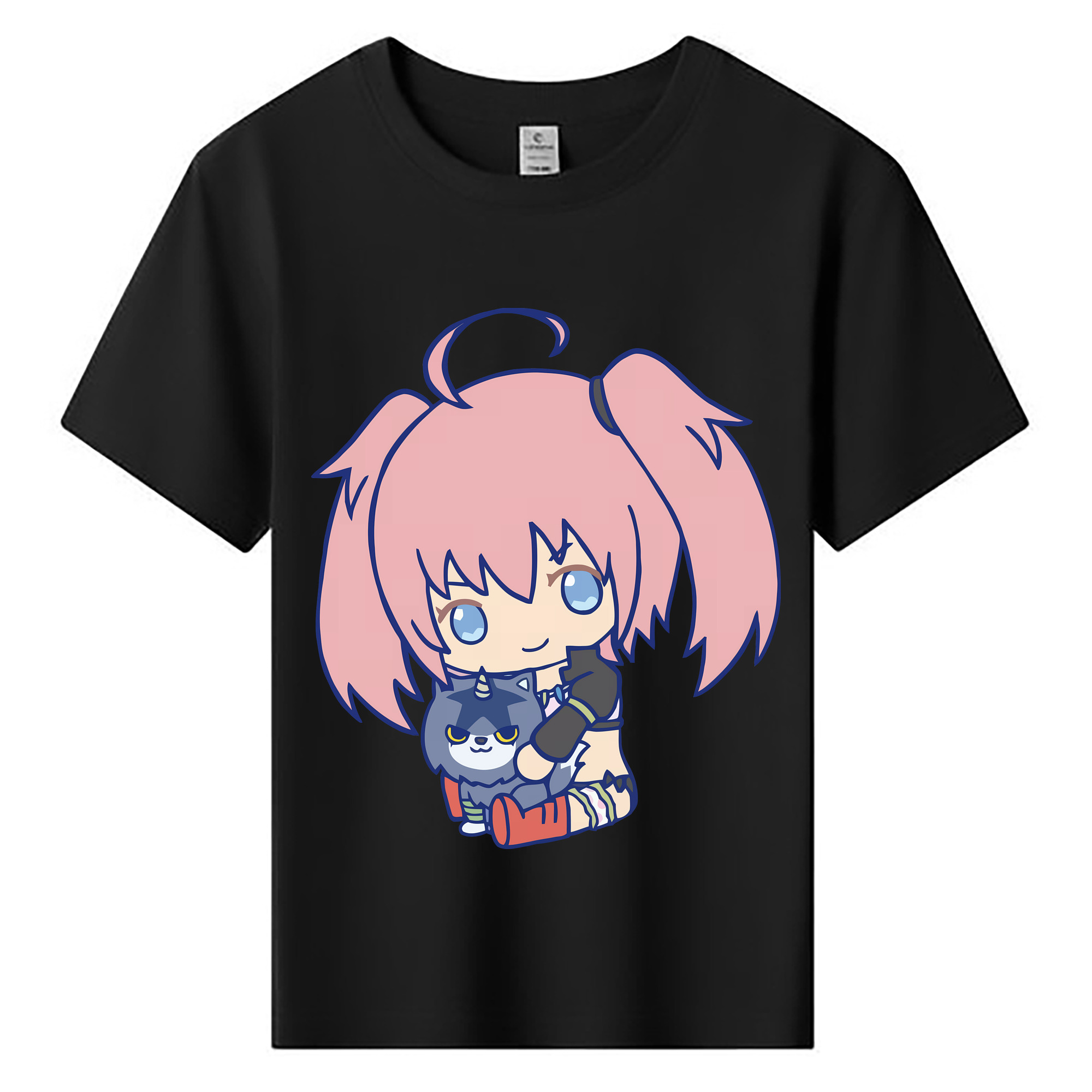（画像用） 転スラ Regarding Reincarnated to Slime 綿100％キッズTシャツ（フロントプリント）
