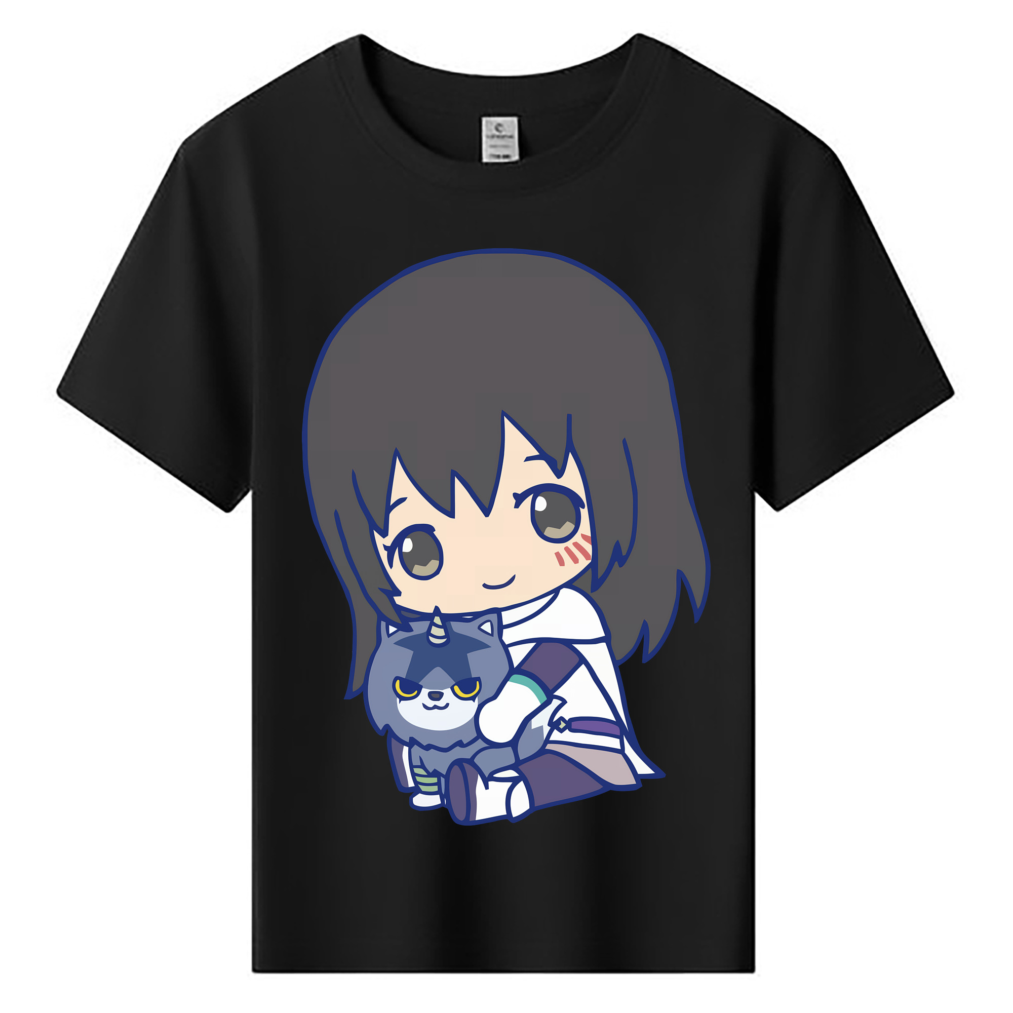 （画像用） 転スラ Regarding Reincarnated to Slime 綿100％キッズTシャツ（フロントプリント）