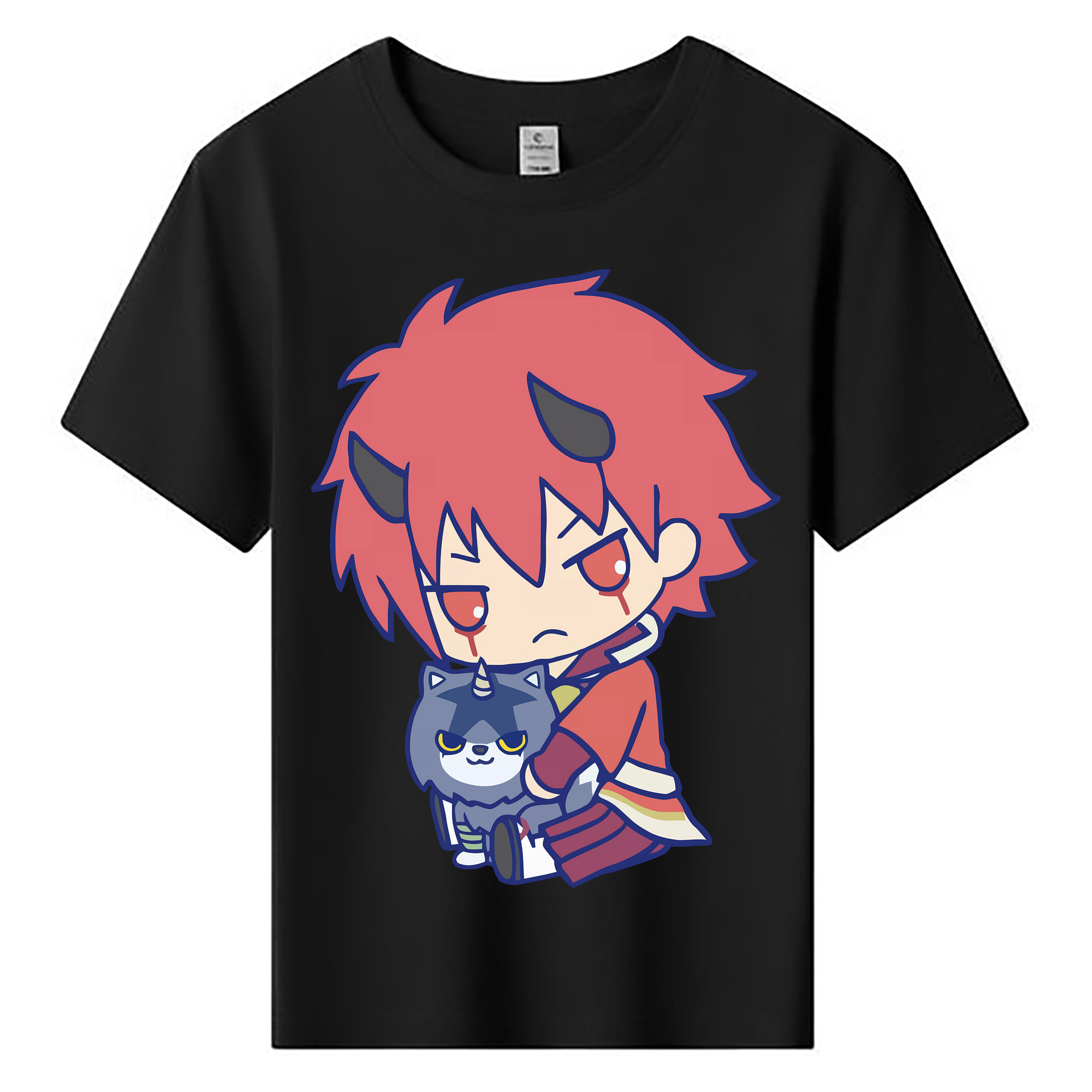 （画像用） 転スラ Regarding Reincarnated to Slime 綿100％キッズTシャツ（フロントプリント）