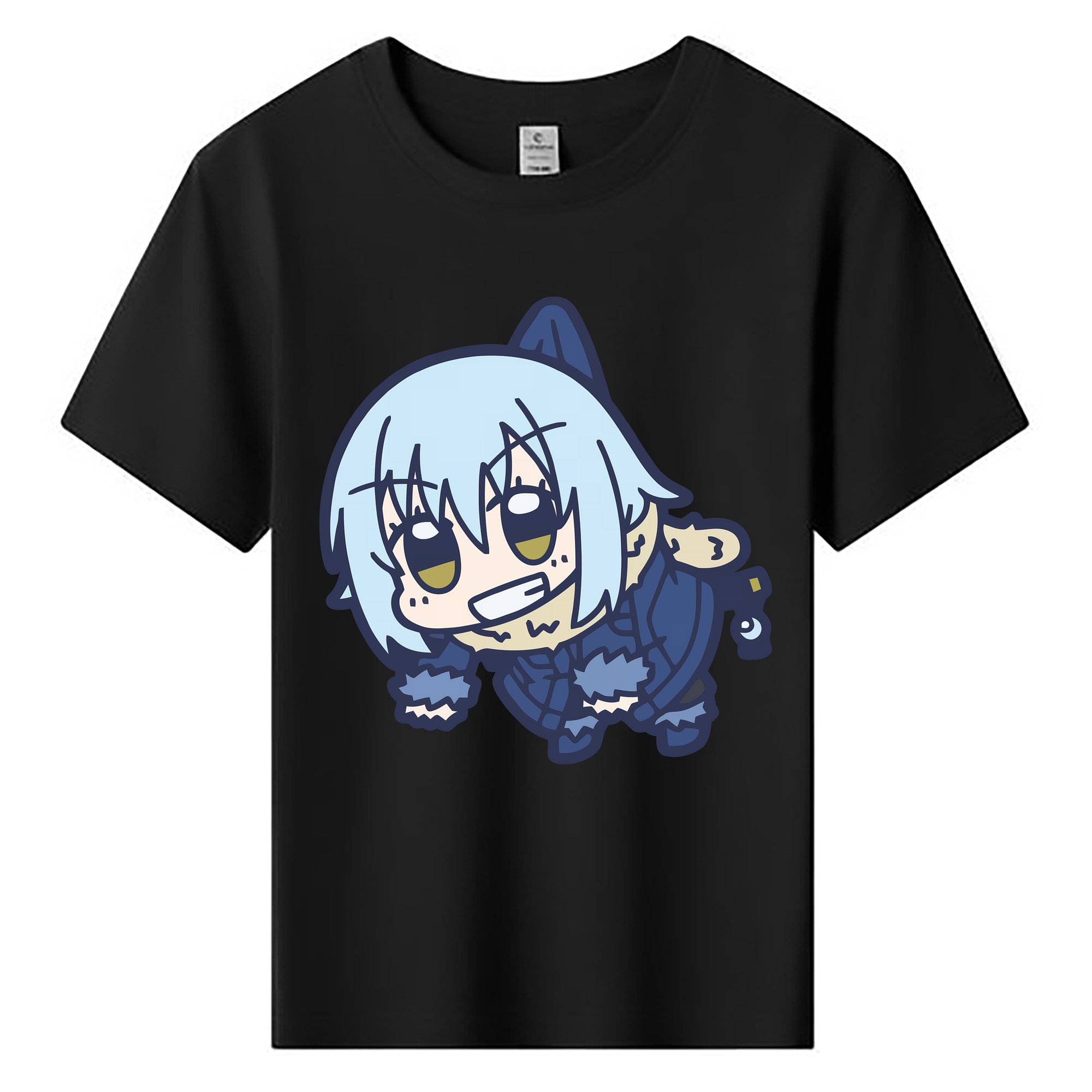（画像用） 転スラ Regarding Reincarnated to Slime 綿100％キッズTシャツ（フロントプリント）