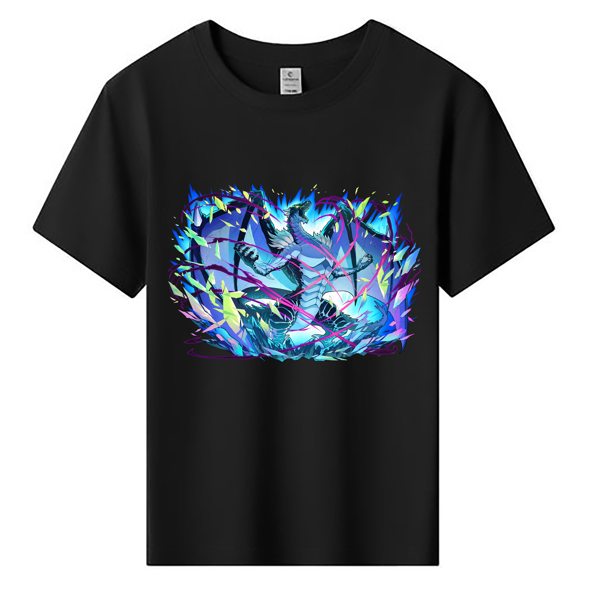 （画像用） 転スラ Regarding Reincarnated to Slime 綿100％キッズTシャツ（フロントプリント）