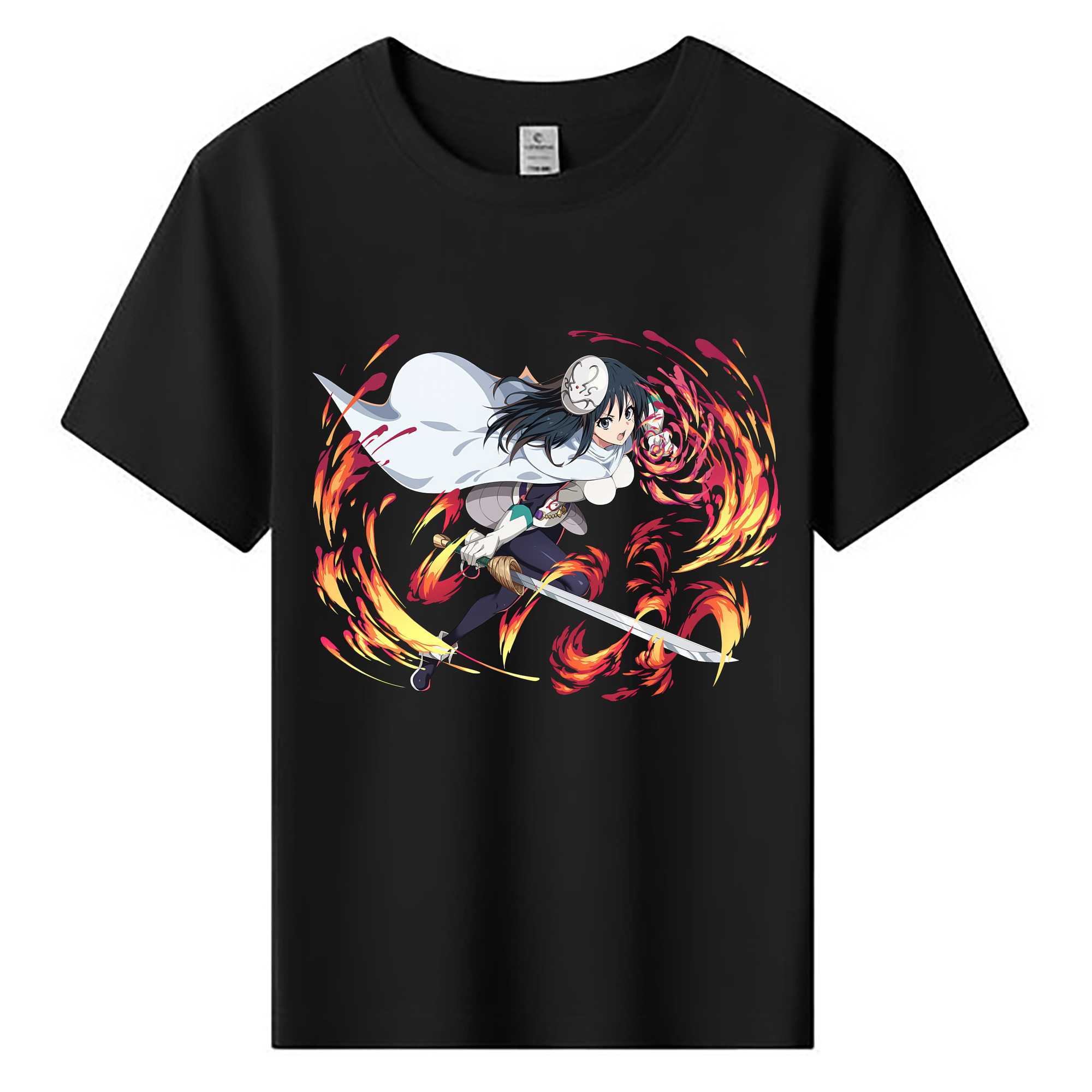 （画像用） 転スラ Regarding Reincarnated to Slime 綿100％キッズTシャツ（フロントプリント）