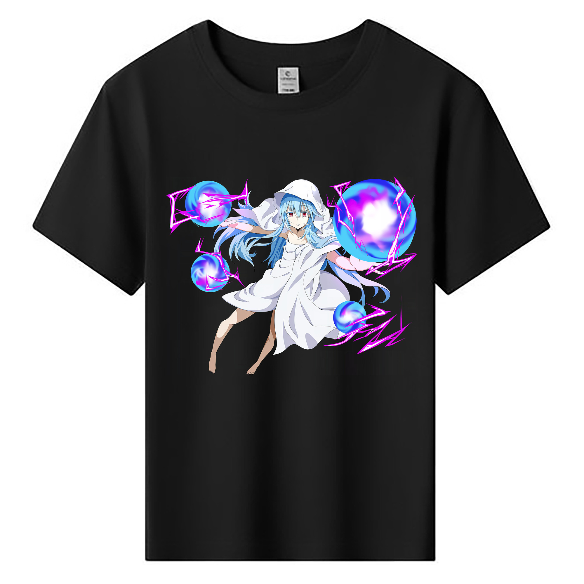 （画像用） 転スラ Regarding Reincarnated to Slime 綿100％キッズTシャツ（フロントプリント）