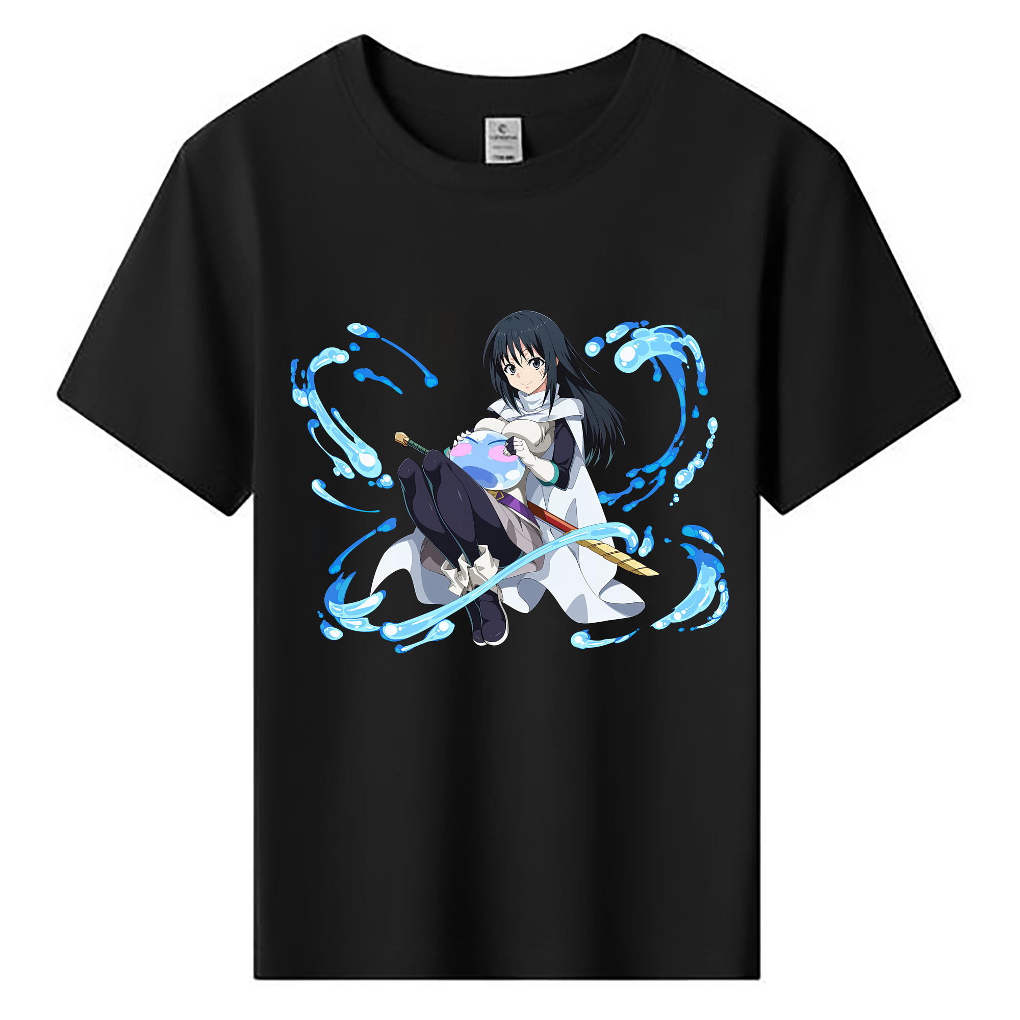 （画像用） 転スラ Regarding Reincarnated to Slime 綿100％キッズTシャツ（フロントプリント）