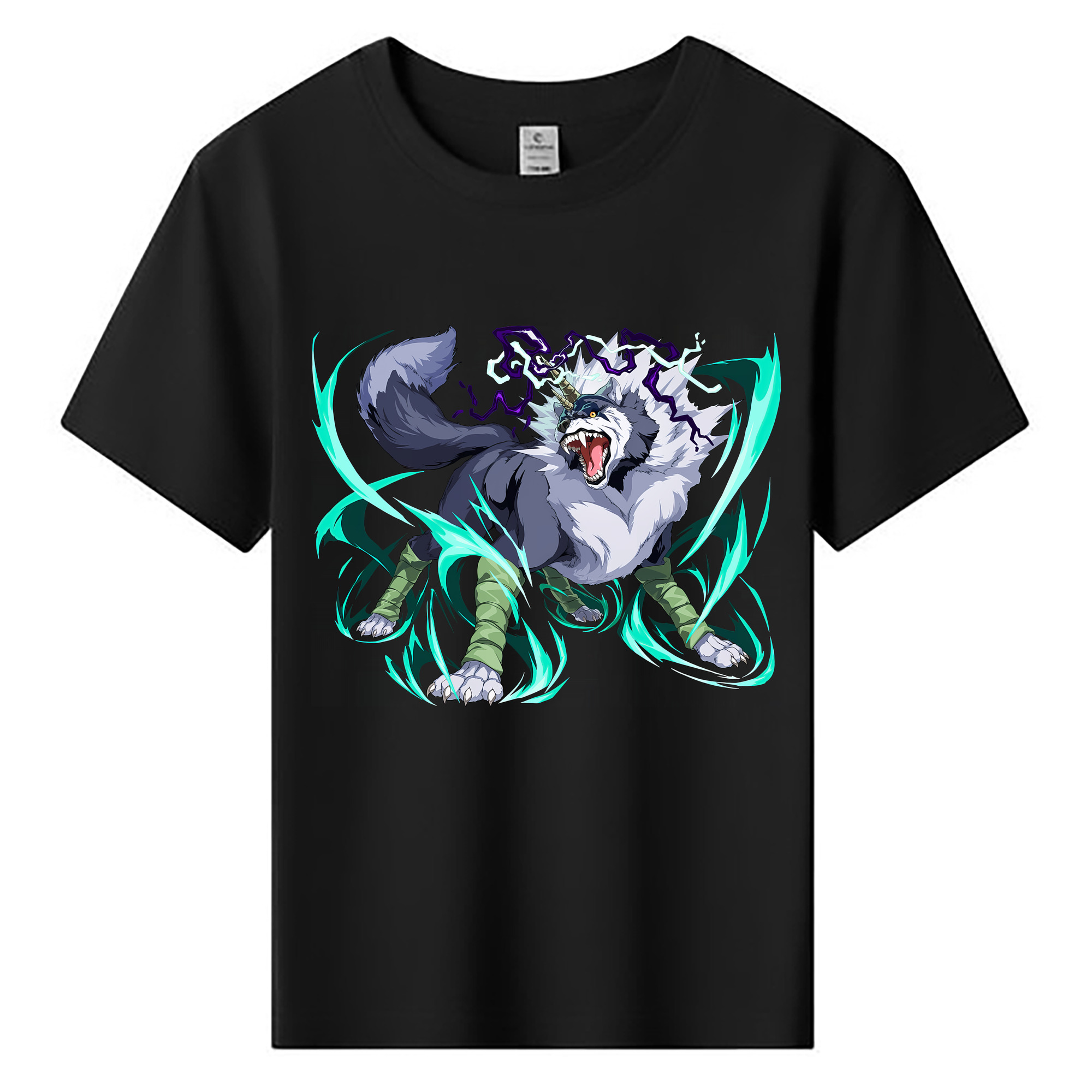 （画像用） 転スラ Regarding Reincarnated to Slime 綿100％キッズTシャツ（フロントプリント）
