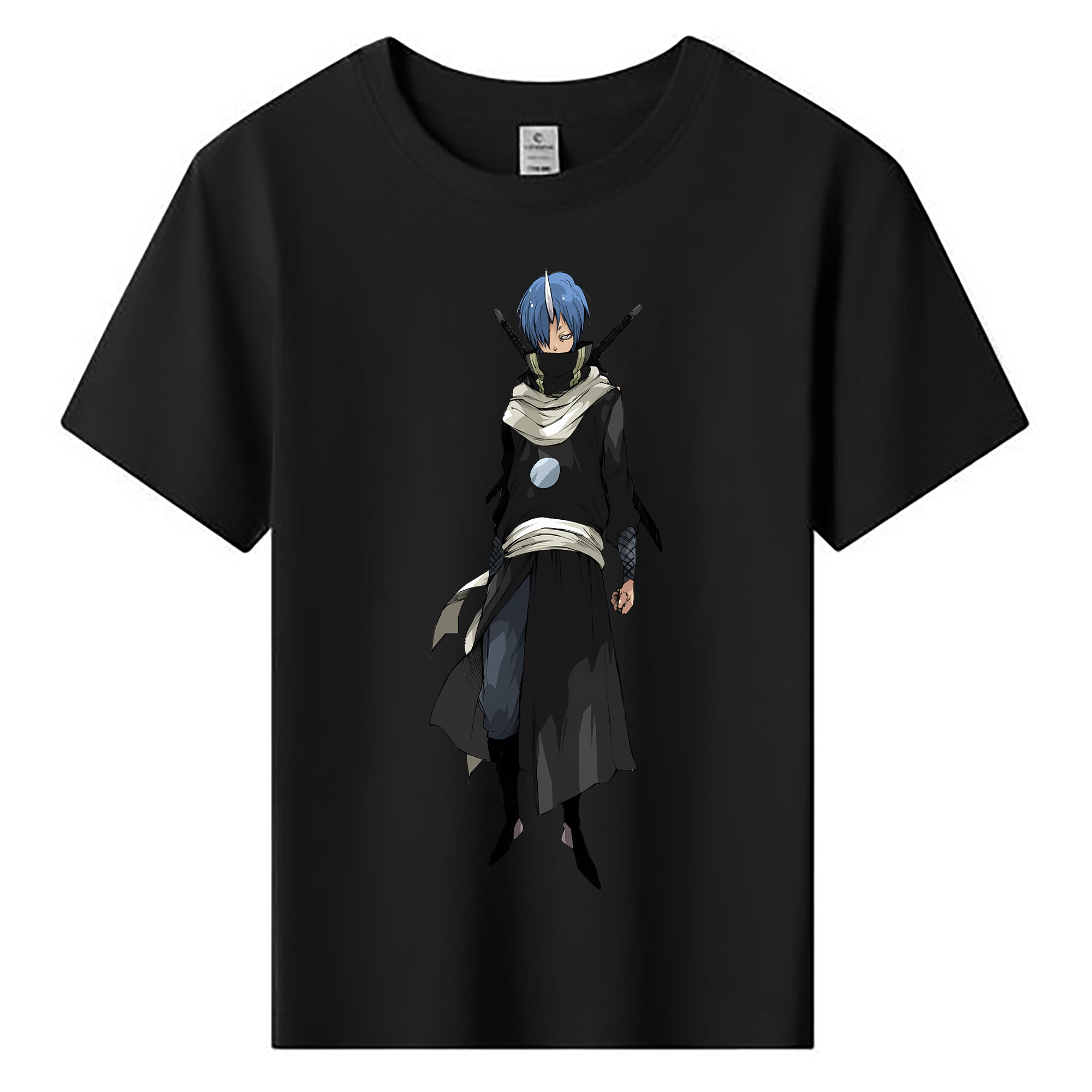 （画像用） 転スラ Regarding Reincarnated to Slime 綿100％キッズTシャツ（フロントプリント）