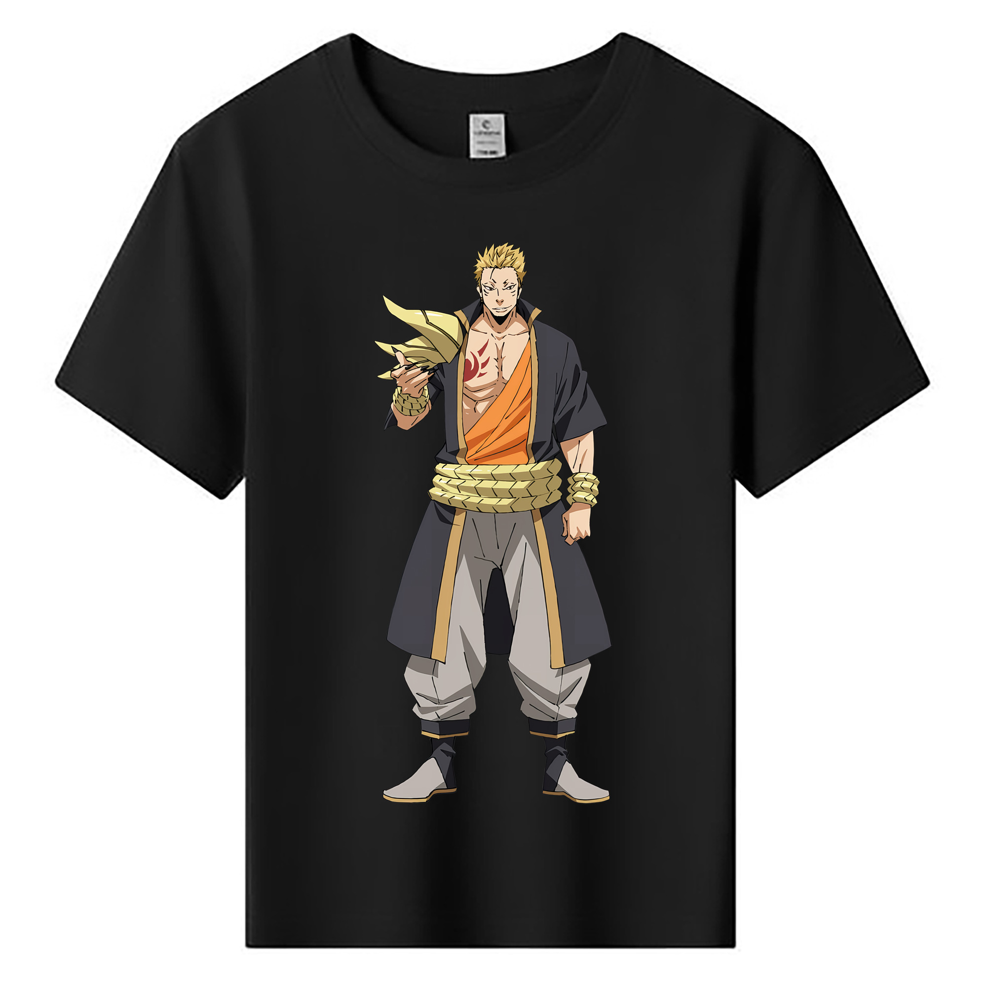 （画像用） 転スラ Regarding Reincarnated to Slime 綿100％キッズTシャツ（フロントプリント）