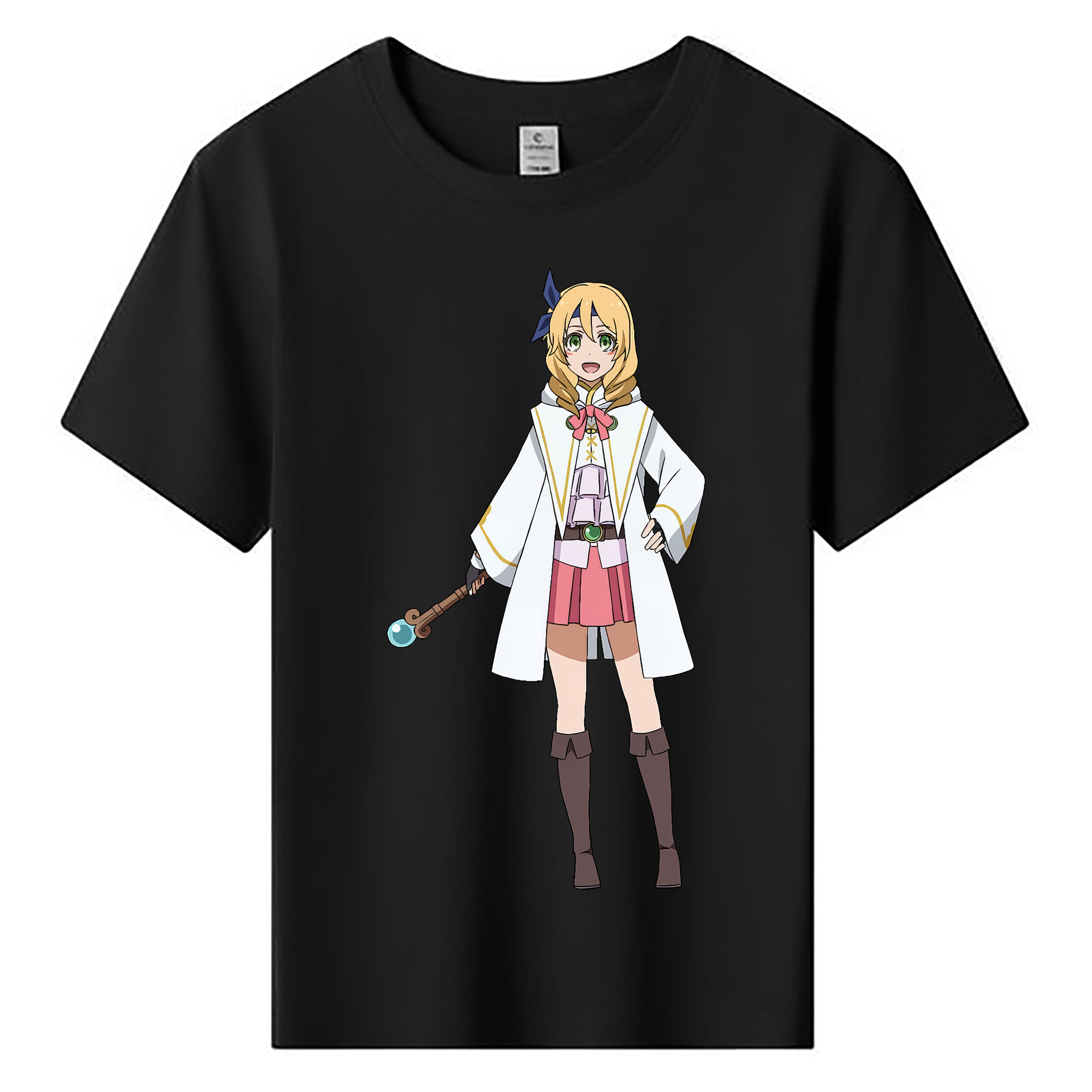 （画像用） 転スラ Regarding Reincarnated to Slime 綿100％キッズTシャツ（フロントプリント）