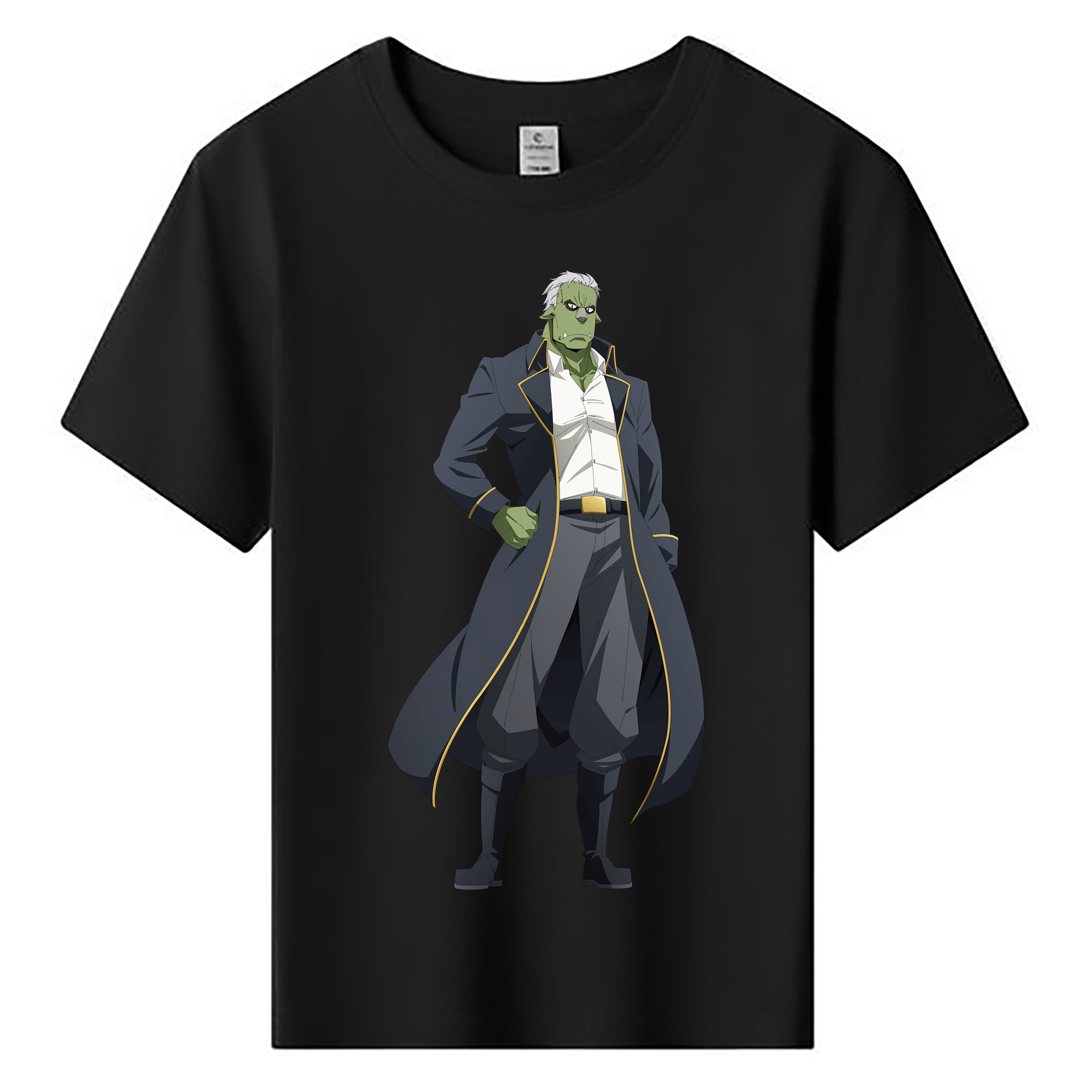 （画像用） 転スラ Regarding Reincarnated to Slime 綿100％キッズTシャツ（フロントプリント）
