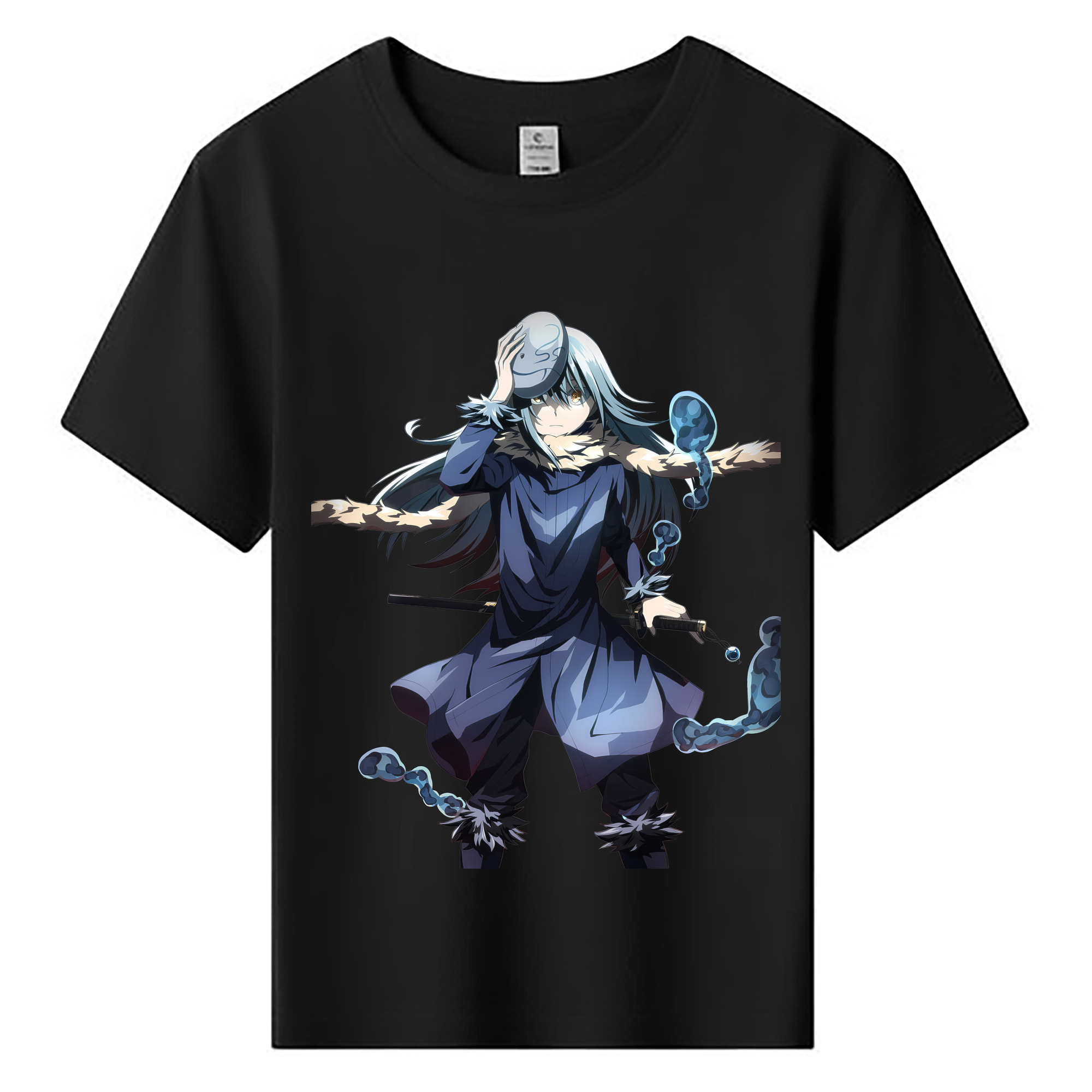 （画像用） 転スラ Regarding Reincarnated to Slime 綿100％キッズTシャツ（フロントプリント）