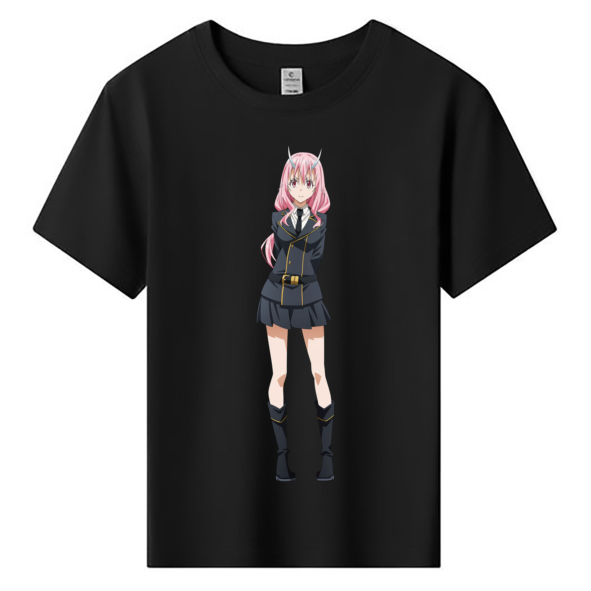（画像用） 転スラ Regarding Reincarnated to Slime 綿100％キッズTシャツ（フロントプリント）