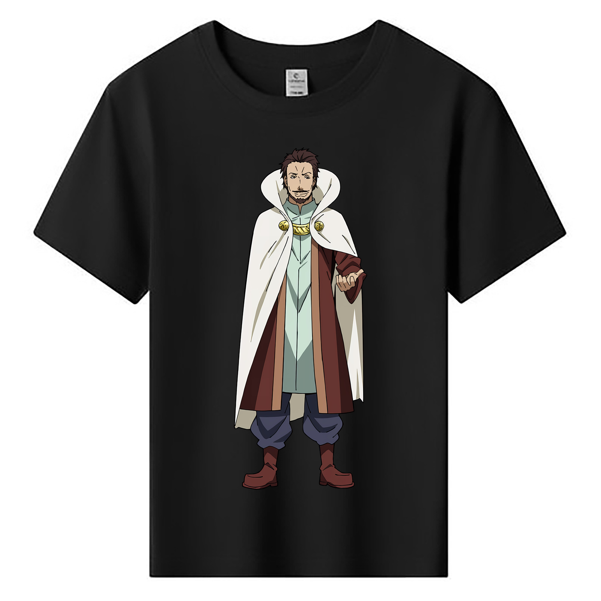 （画像用） 転スラ Regarding Reincarnated to Slime 綿100％キッズTシャツ（フロントプリント）