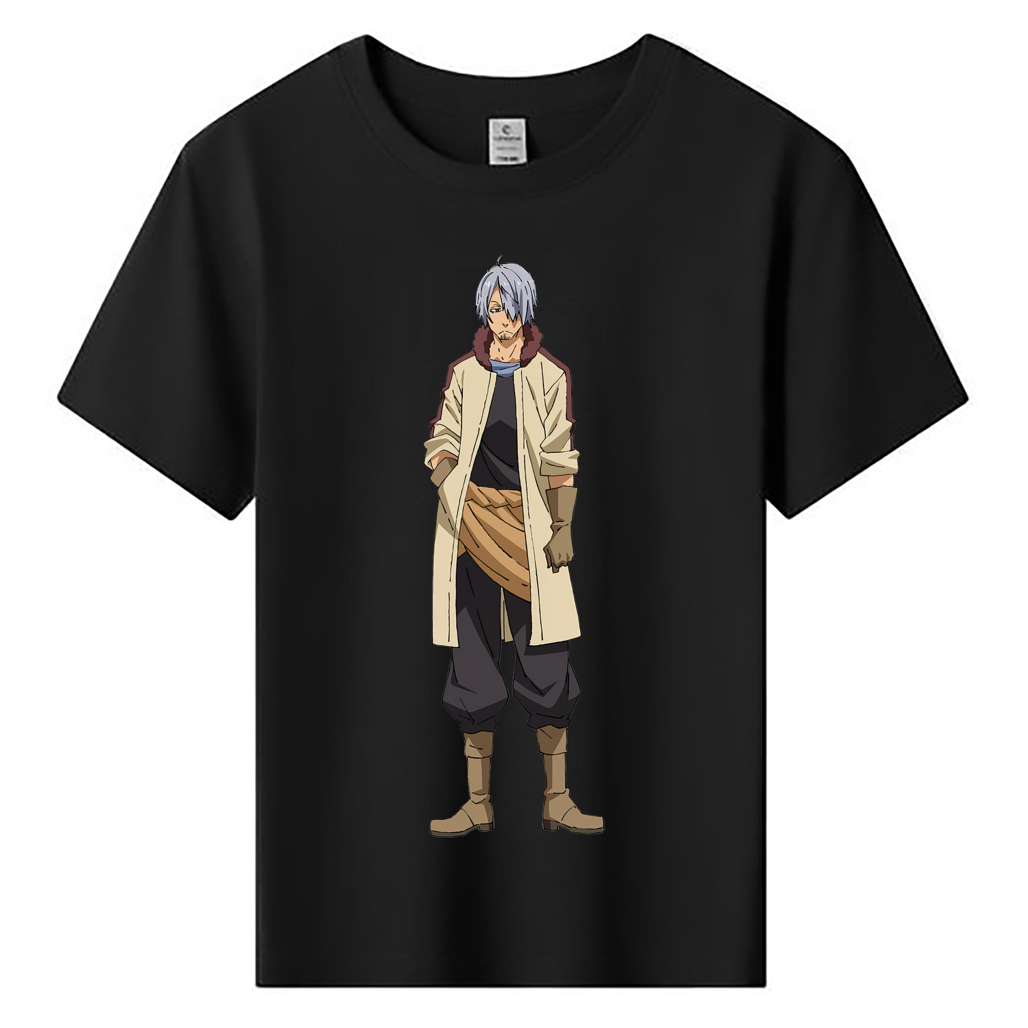 （画像用） 転スラ Regarding Reincarnated to Slime 綿100％キッズTシャツ（フロントプリント）
