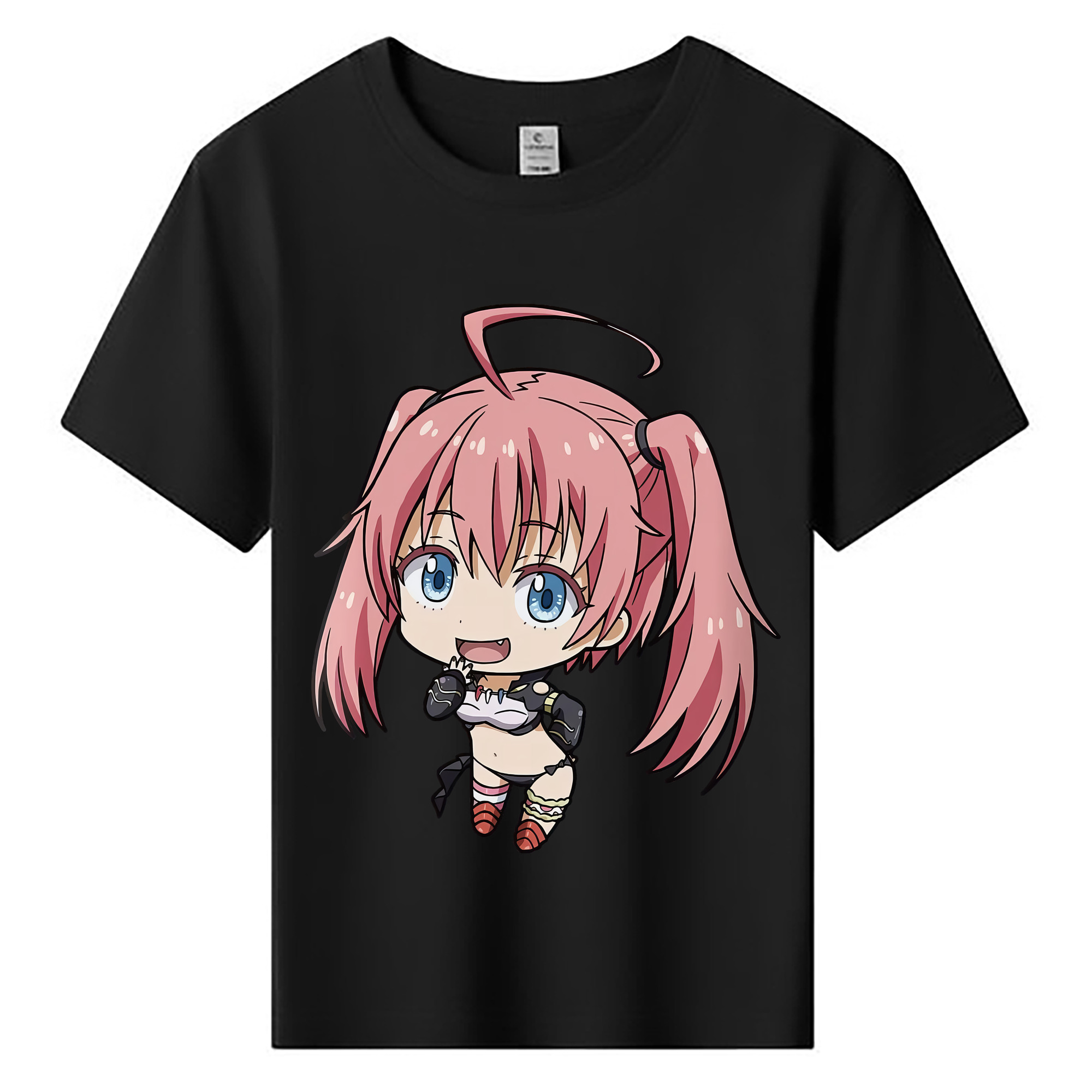 （画像用） 転スラ Regarding Reincarnated to Slime 綿100％キッズTシャツ（フロントプリント）