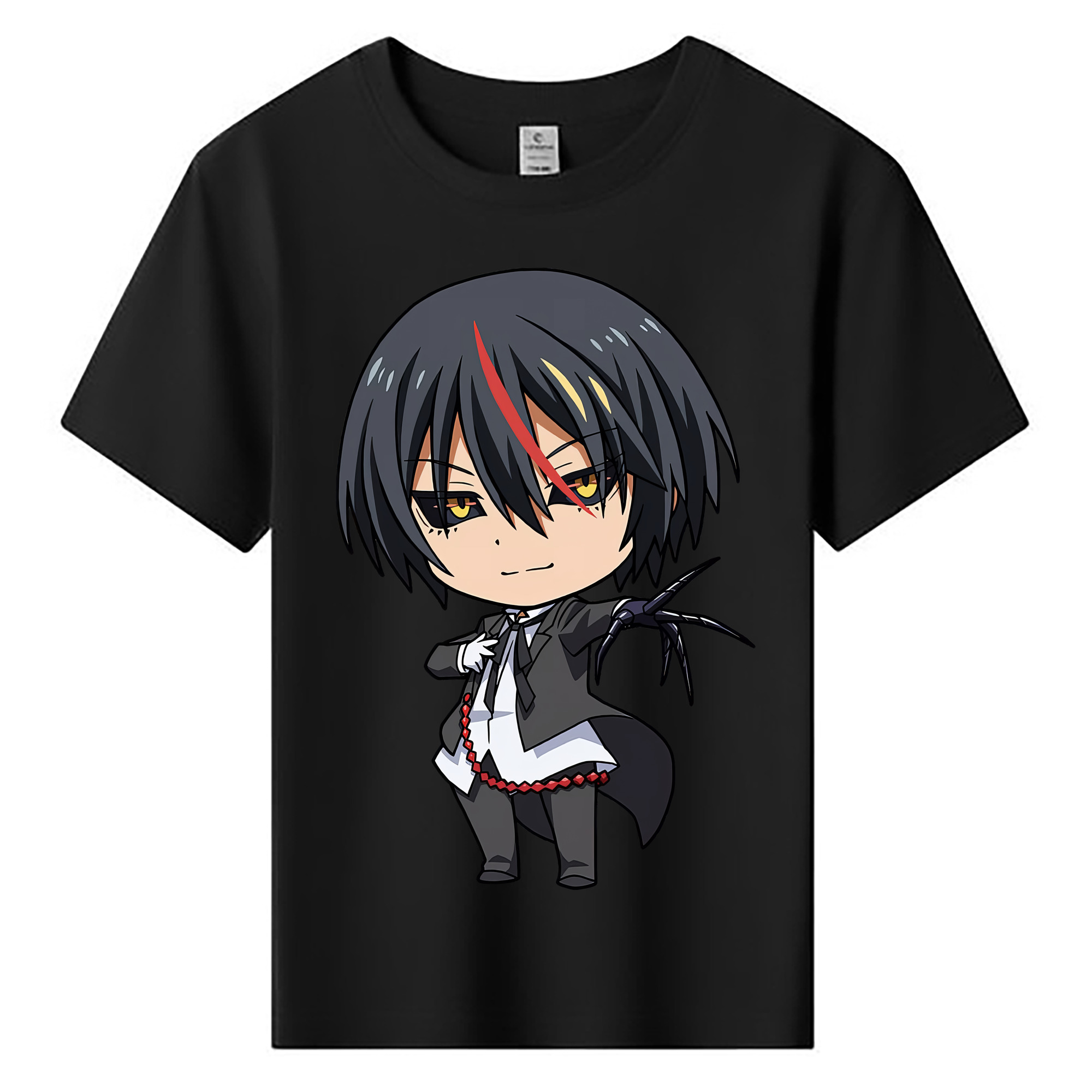 （画像用） 転スラ Regarding Reincarnated to Slime 綿100％キッズTシャツ（フロントプリント）