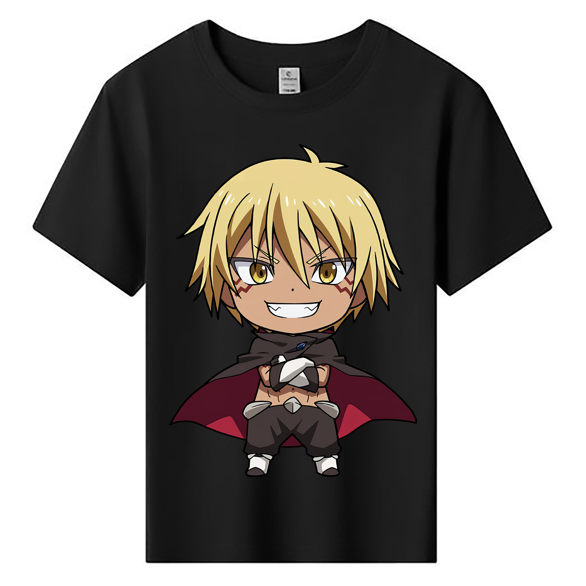 （画像用） 転スラ Regarding Reincarnated to Slime 綿100％キッズTシャツ（フロントプリント）