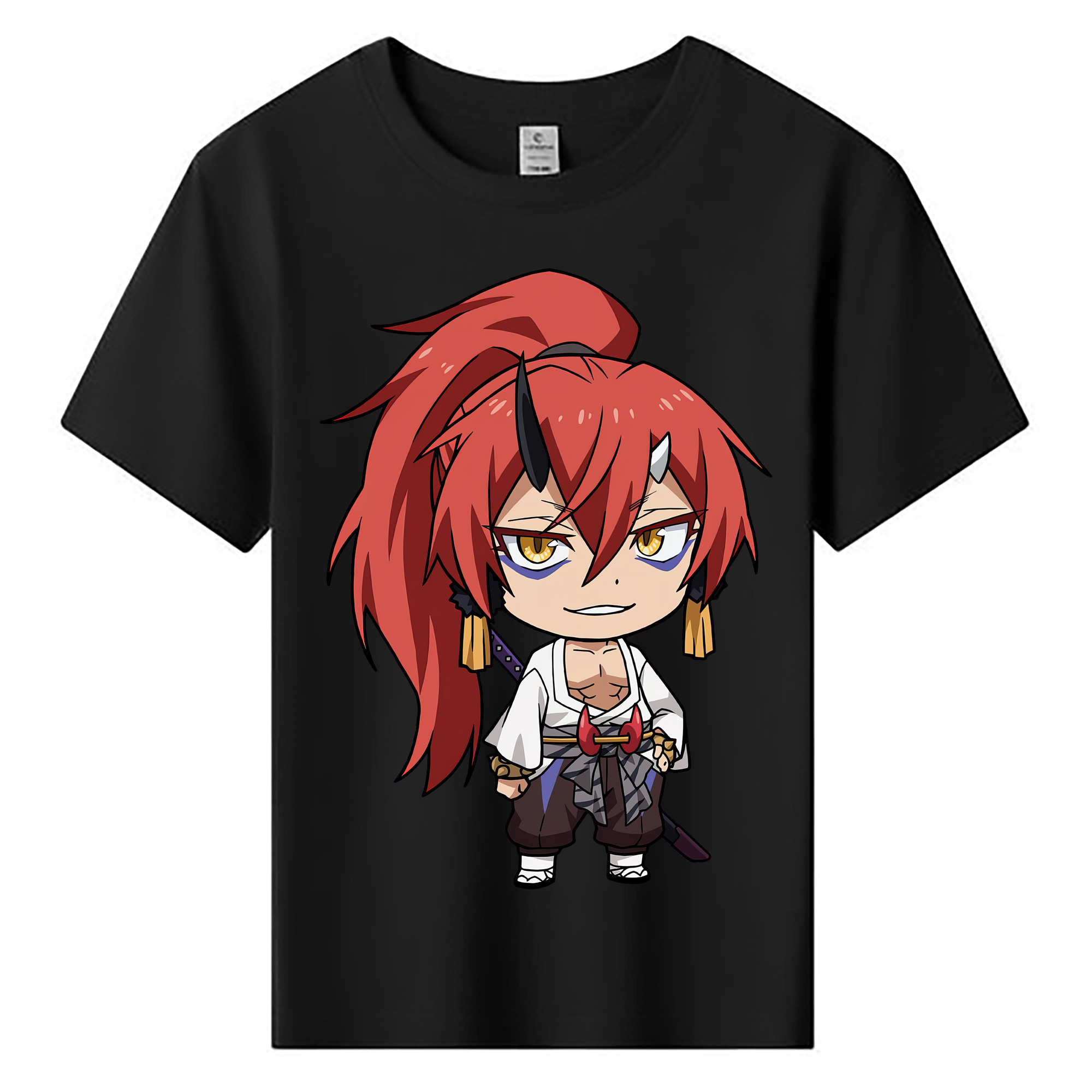 （画像用） 転スラ Regarding Reincarnated to Slime 綿100％キッズTシャツ（フロントプリント）
