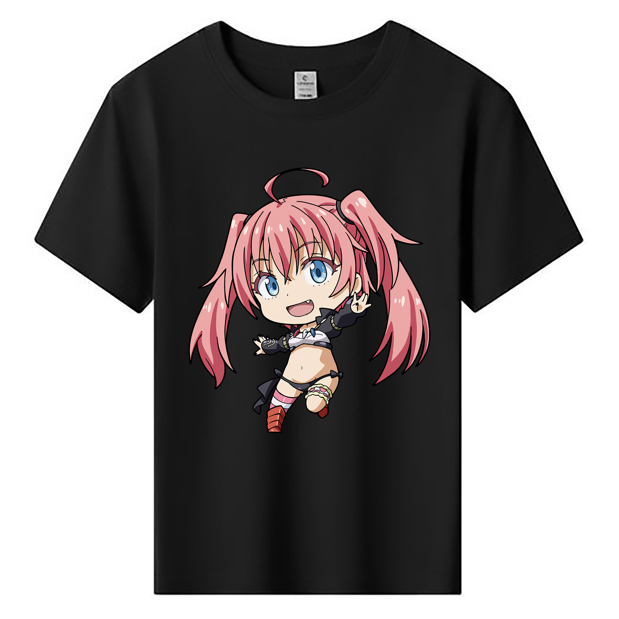 （画像用） 転スラ Regarding Reincarnated to Slime 綿100％キッズTシャツ（フロントプリント）