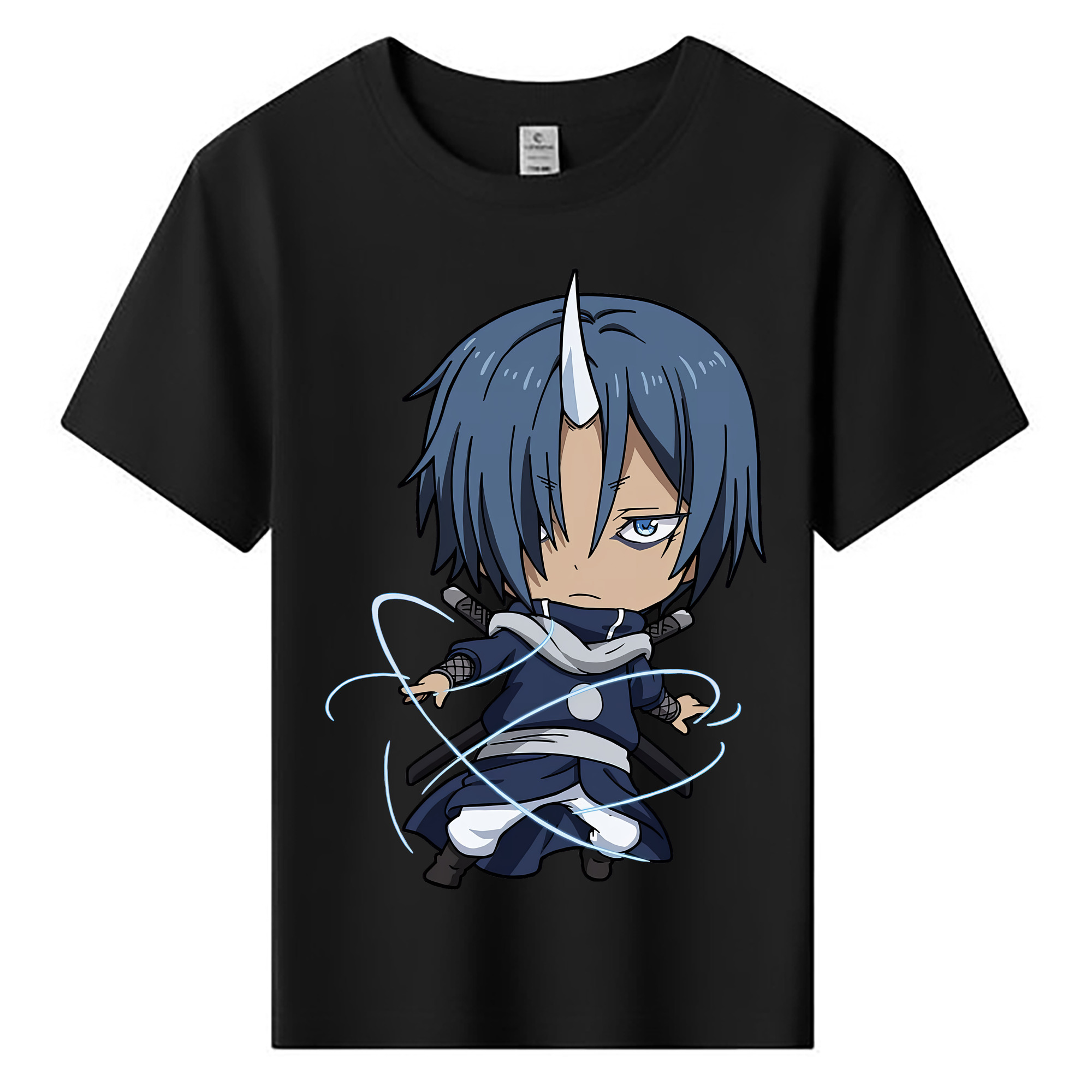（画像用） 転スラ Regarding Reincarnated to Slime 綿100％キッズTシャツ（フロントプリント）