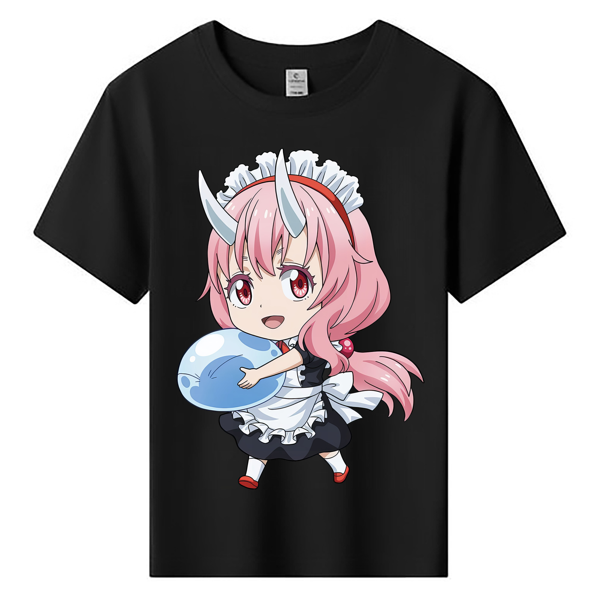 （画像用） 転スラ Regarding Reincarnated to Slime 綿100％キッズTシャツ（フロントプリント）
