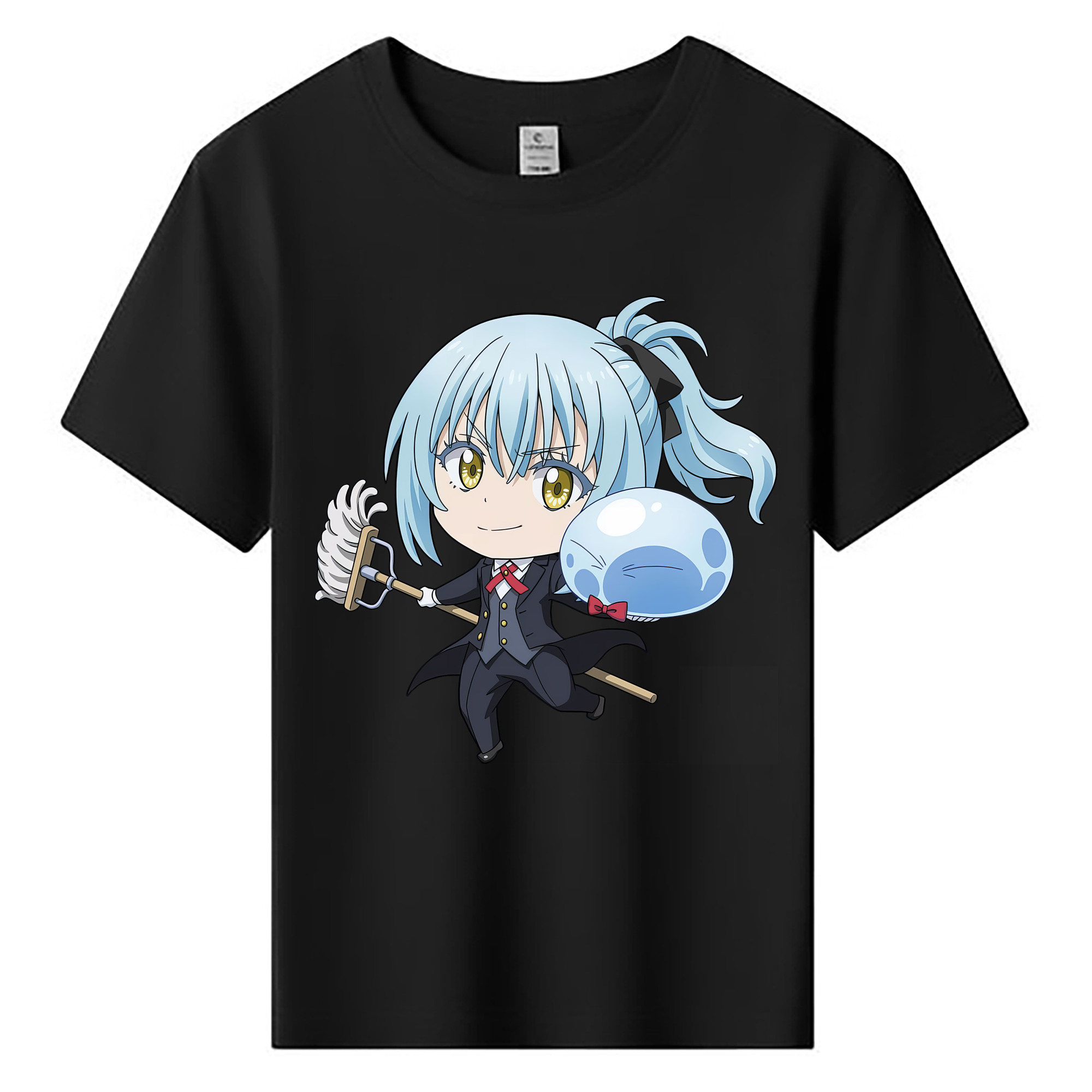（画像用） 転スラ Regarding Reincarnated to Slime 綿100％キッズTシャツ（フロントプリント）