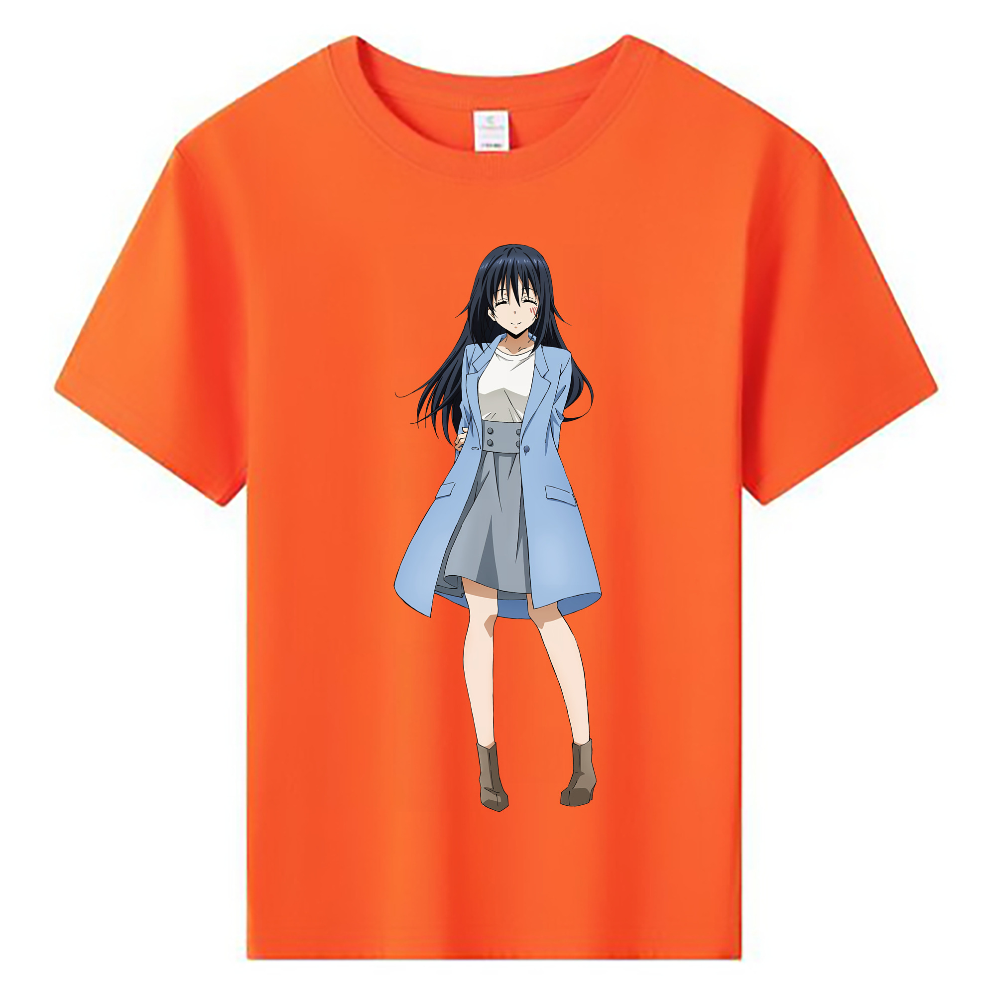 （画像用） 転スラ Regarding Reincarnated to Slime 綿100％キッズTシャツ（フロントプリント）