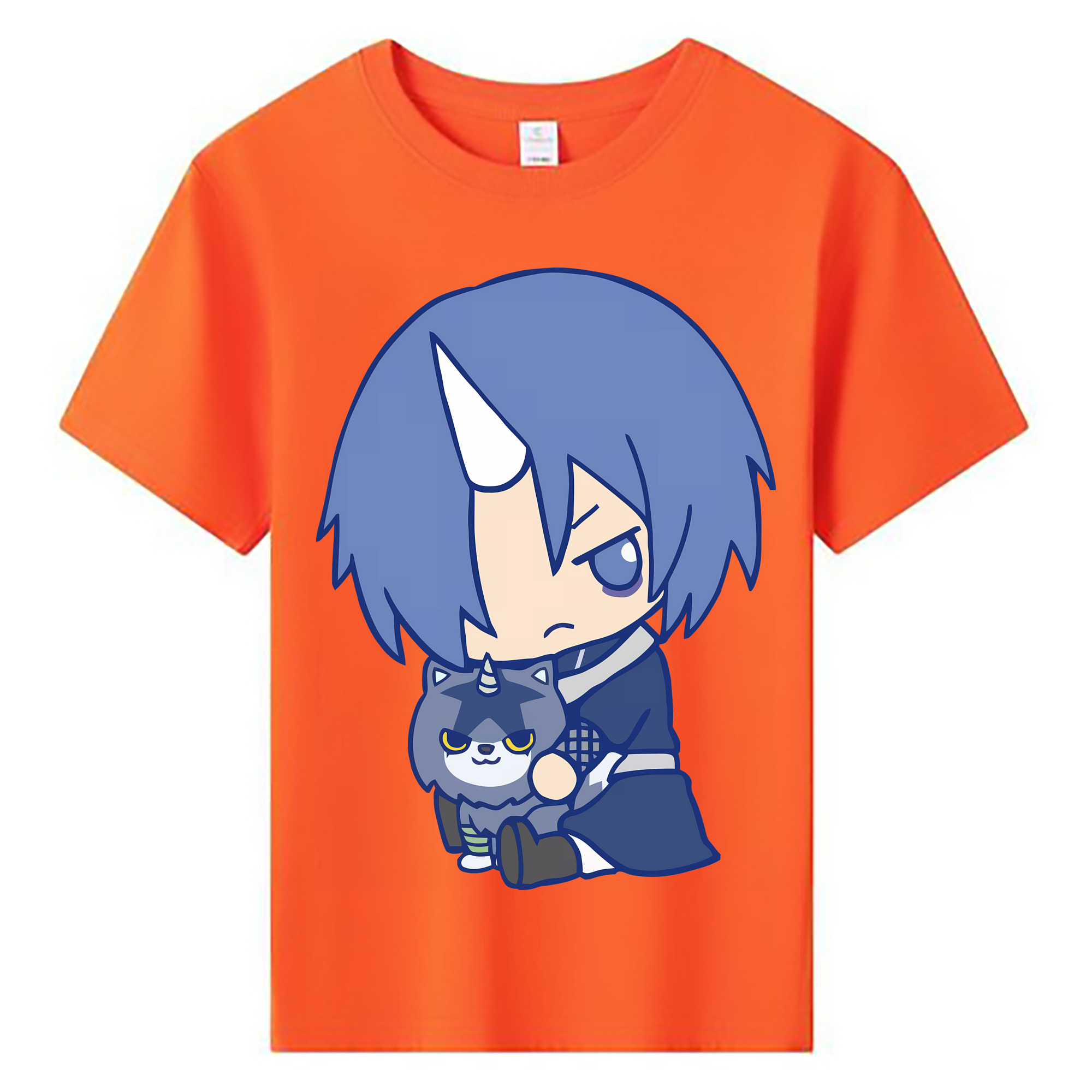 （画像用） 転スラ Regarding Reincarnated to Slime 綿100％キッズTシャツ（フロントプリント）