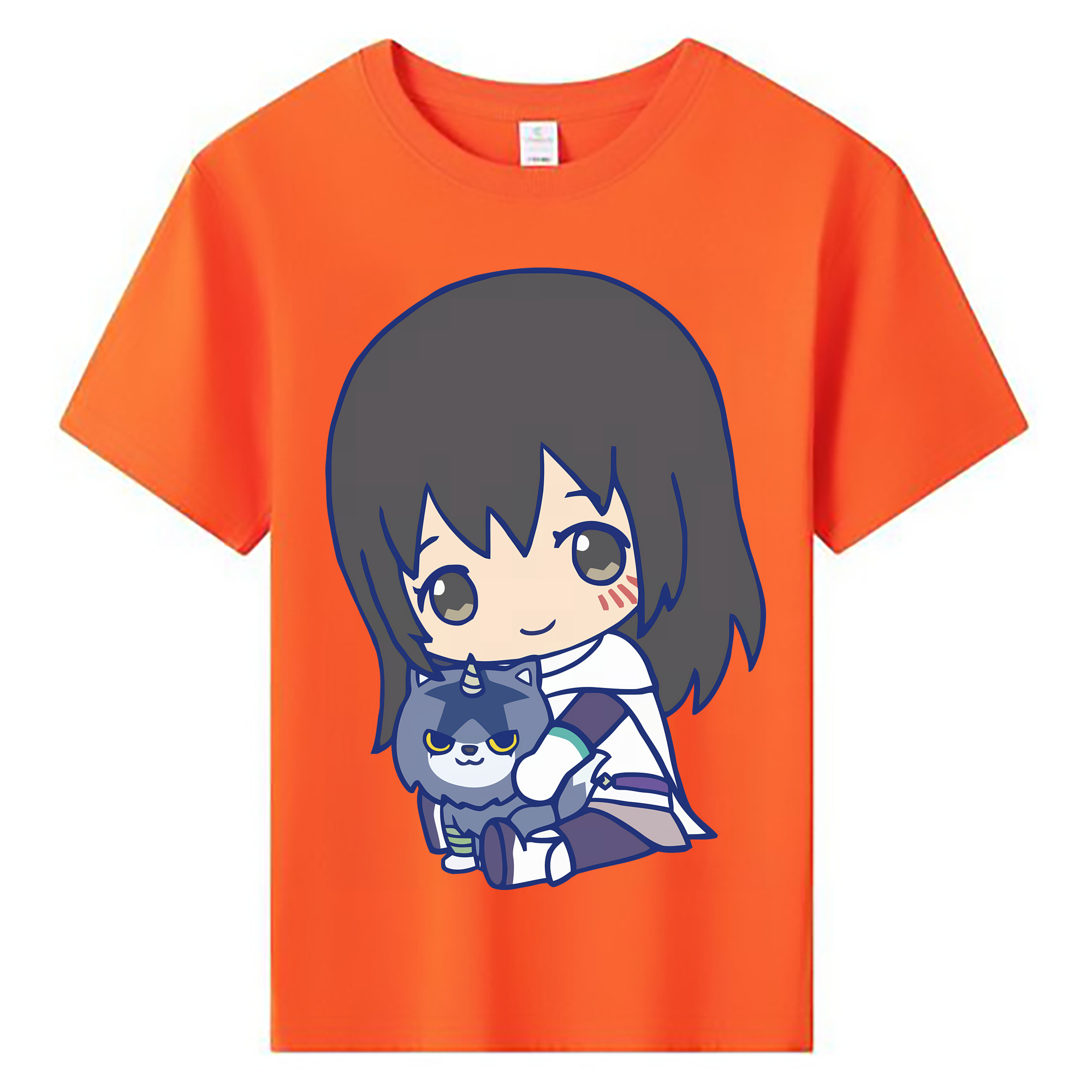 （画像用） 転スラ Regarding Reincarnated to Slime 綿100％キッズTシャツ（フロントプリント）