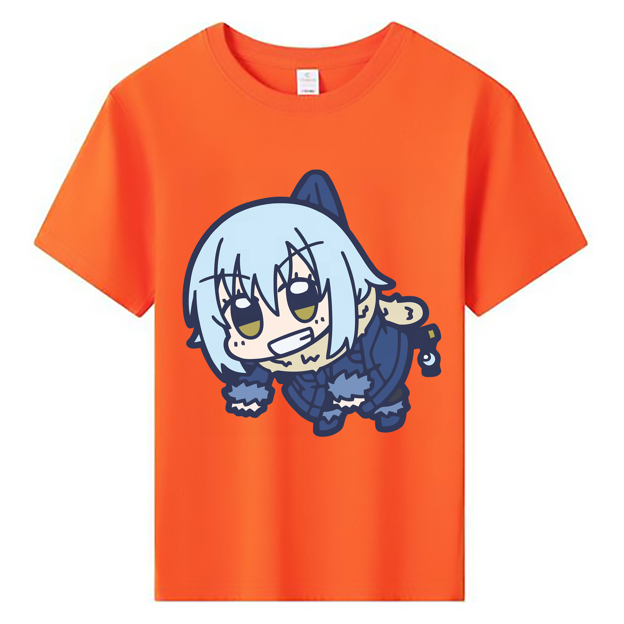 （画像用） 転スラ Regarding Reincarnated to Slime 綿100％キッズTシャツ（フロントプリント）