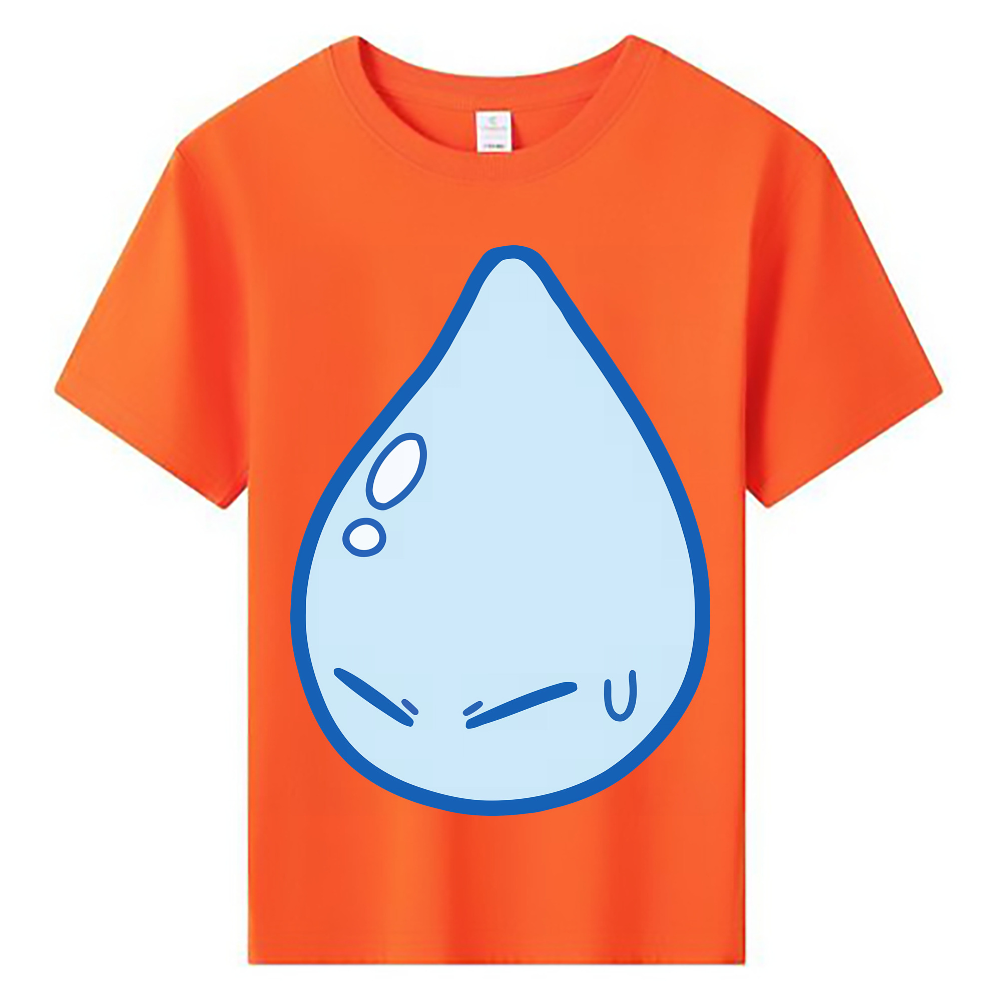（画像用） 転スラ Regarding Reincarnated to Slime 綿100％キッズTシャツ（フロントプリント）