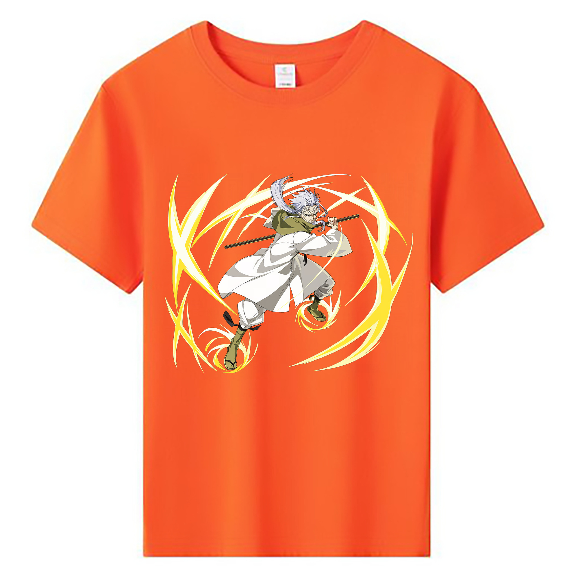 （画像用） 転スラ Regarding Reincarnated to Slime 綿100％キッズTシャツ（フロントプリント）