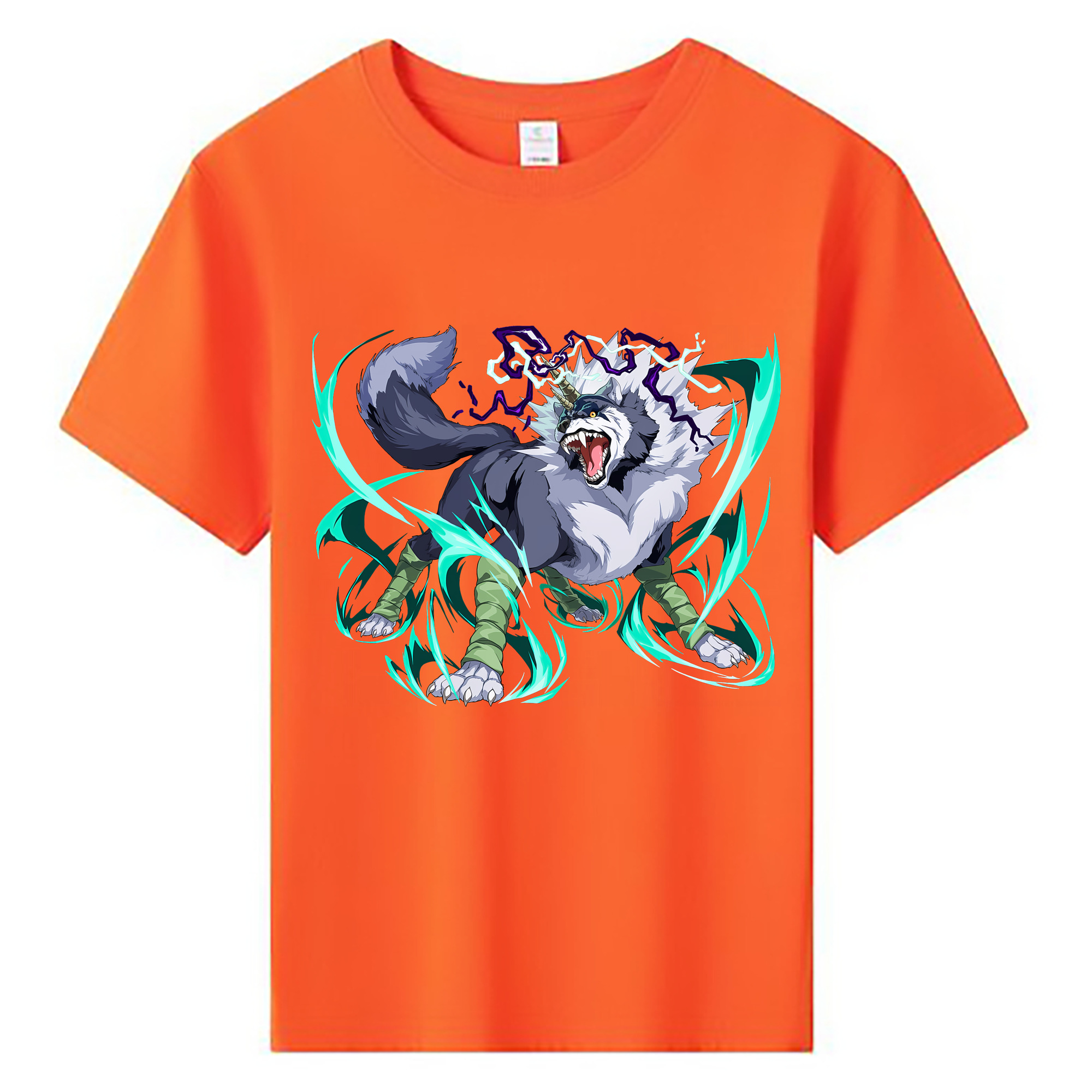 （画像用） 転スラ Regarding Reincarnated to Slime 綿100％キッズTシャツ（フロントプリント）