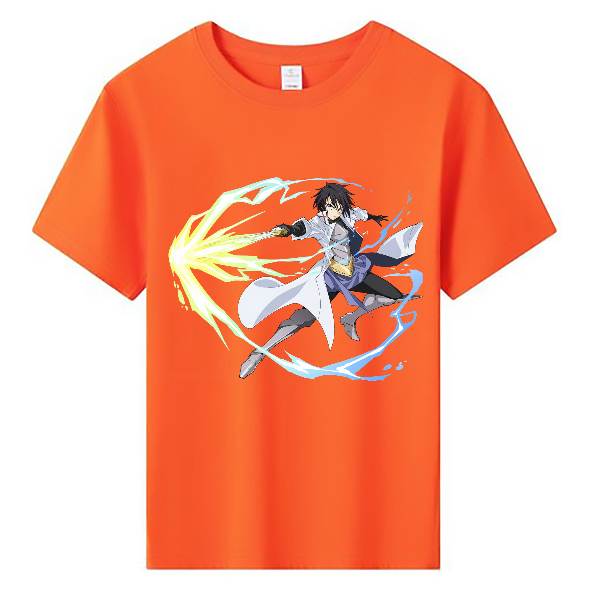 （画像用） 転スラ Regarding Reincarnated to Slime 綿100％キッズTシャツ（フロントプリント）