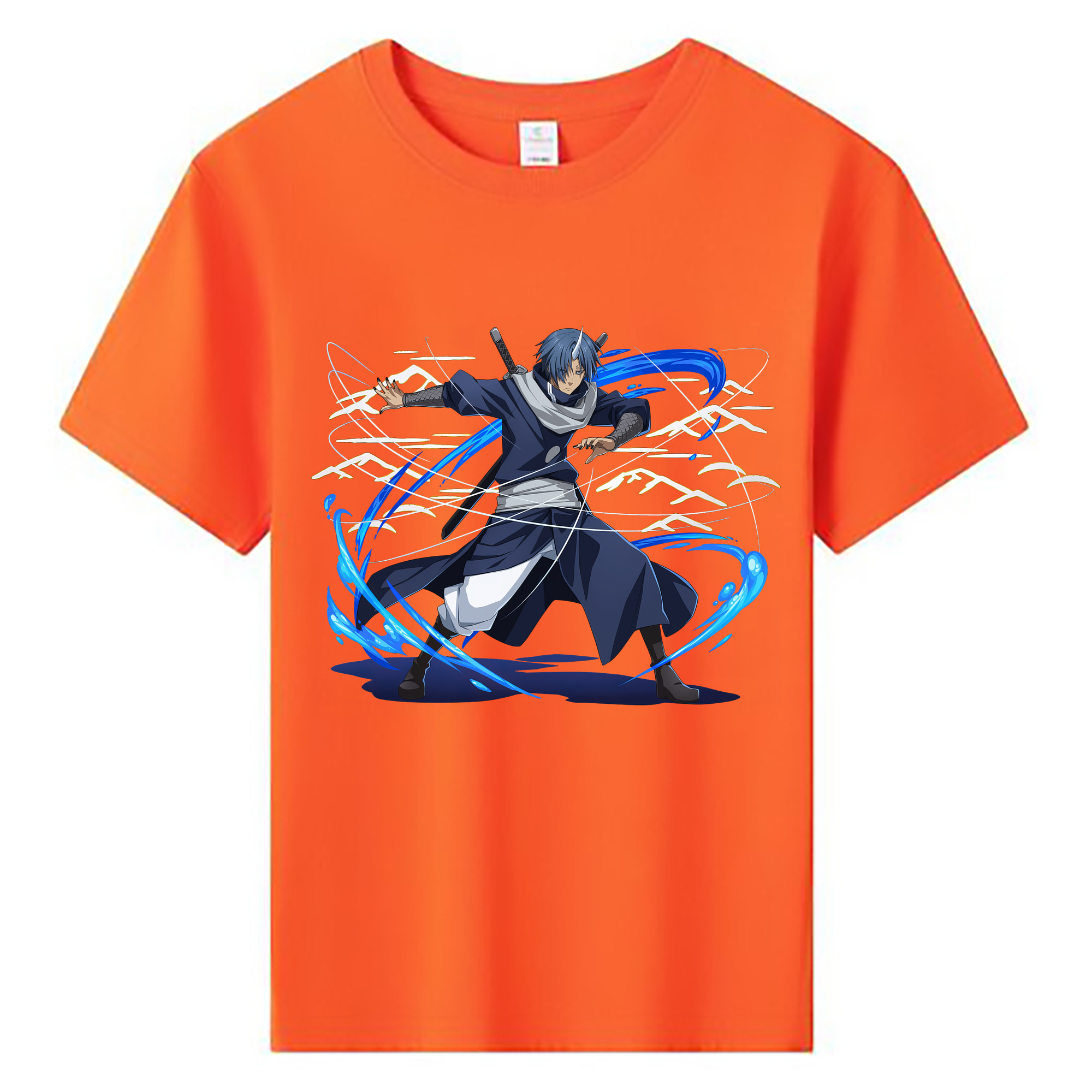 （画像用） 転スラ Regarding Reincarnated to Slime 綿100％キッズTシャツ（フロントプリント）