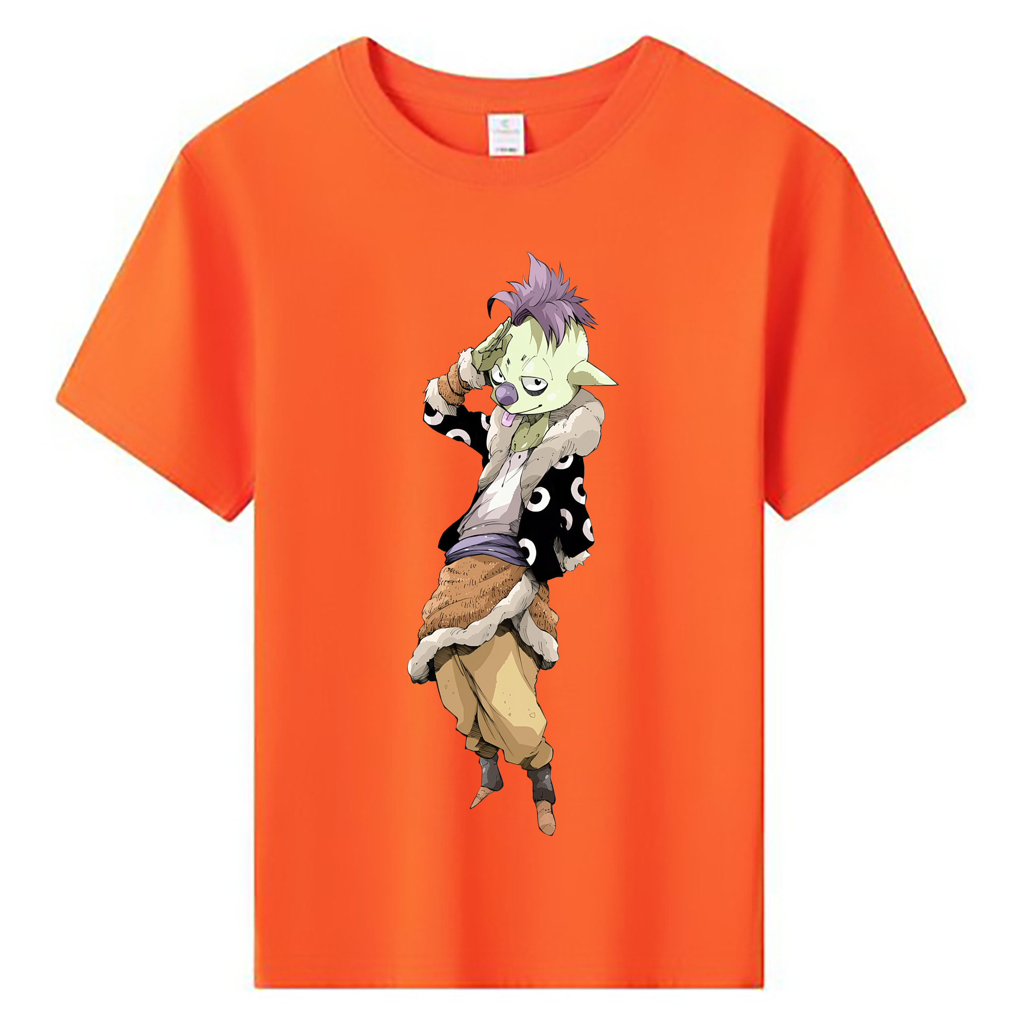 （画像用） 転スラ Regarding Reincarnated to Slime 綿100％キッズTシャツ（フロントプリント）