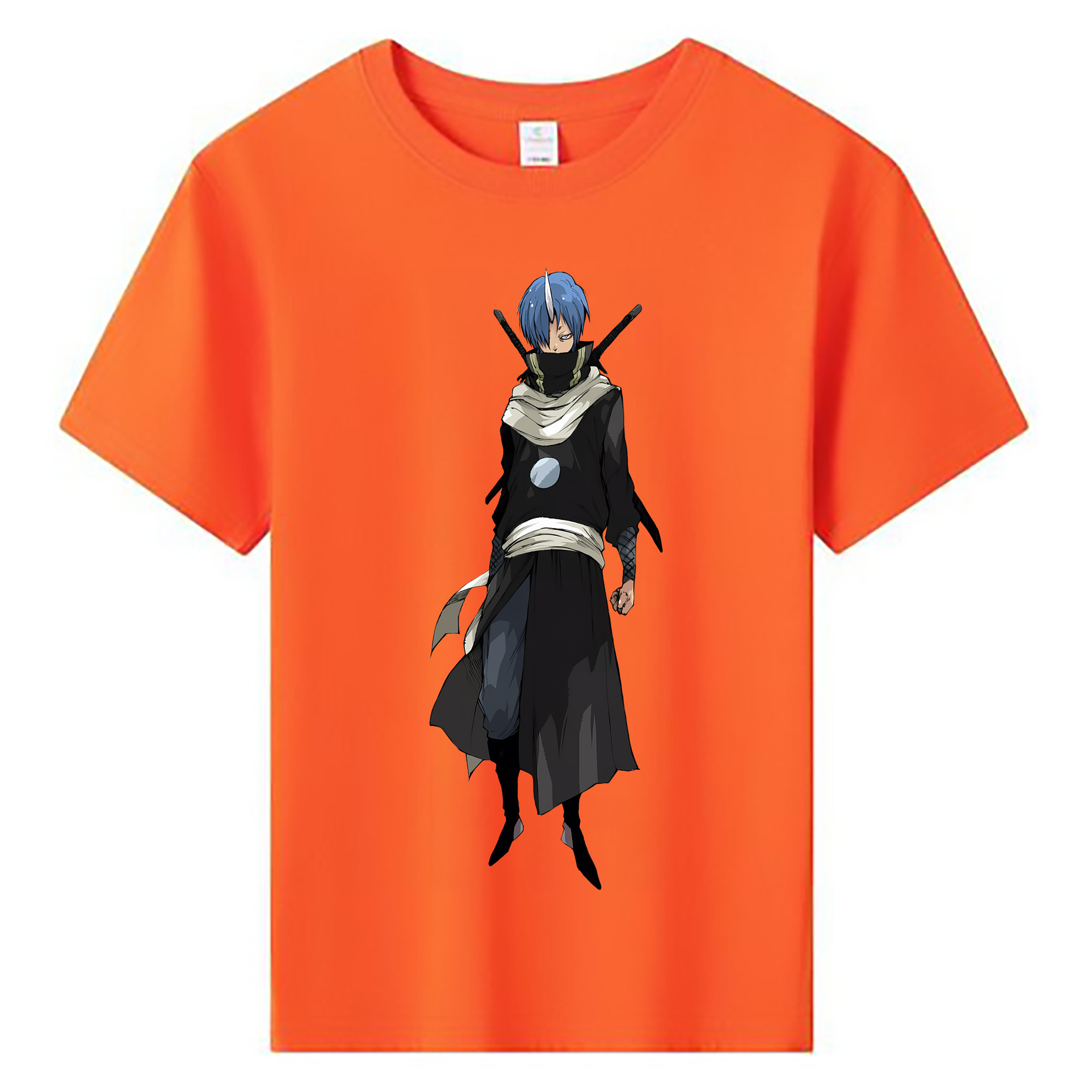 （画像用） 転スラ Regarding Reincarnated to Slime 綿100％キッズTシャツ（フロントプリント）