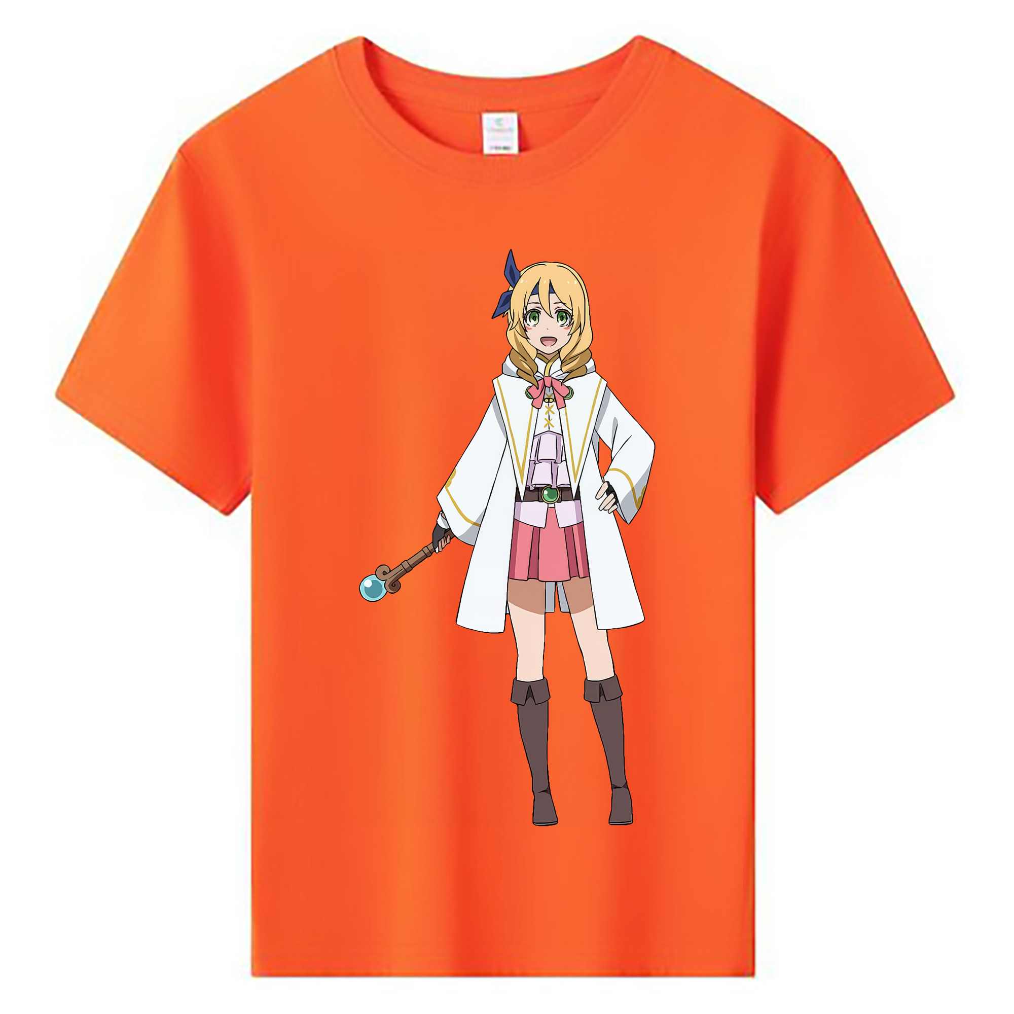 （画像用） 転スラ Regarding Reincarnated to Slime 綿100％キッズTシャツ（フロントプリント）