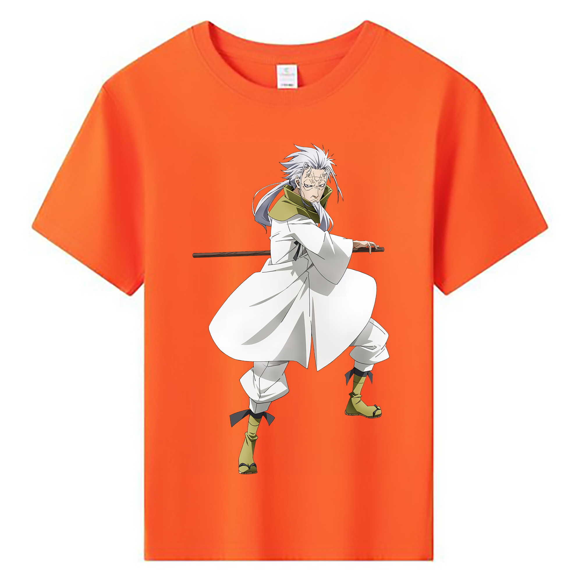 （画像用） 転スラ Regarding Reincarnated to Slime 綿100％キッズTシャツ（フロントプリント）