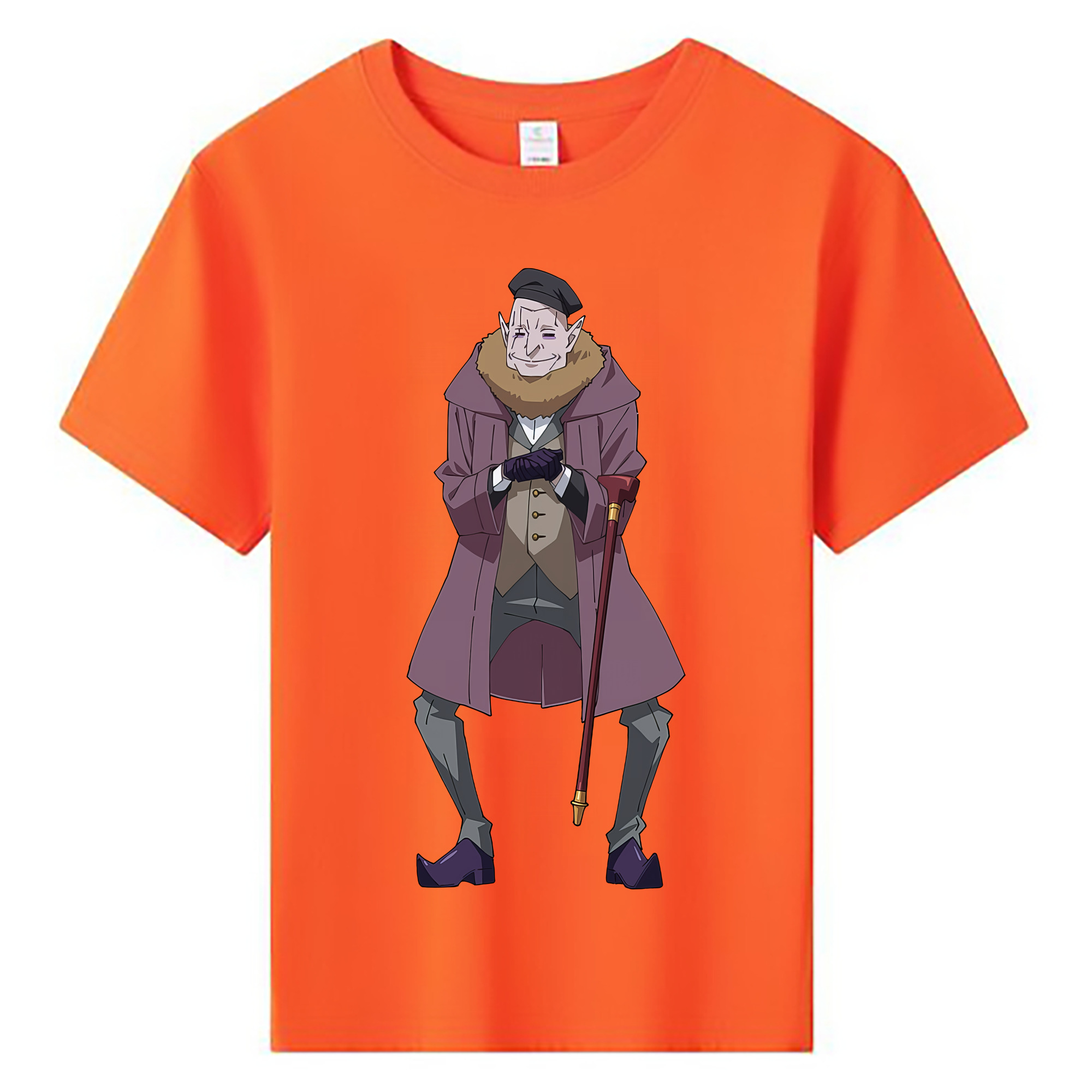（画像用） 転スラ Regarding Reincarnated to Slime 綿100％キッズTシャツ（フロントプリント）