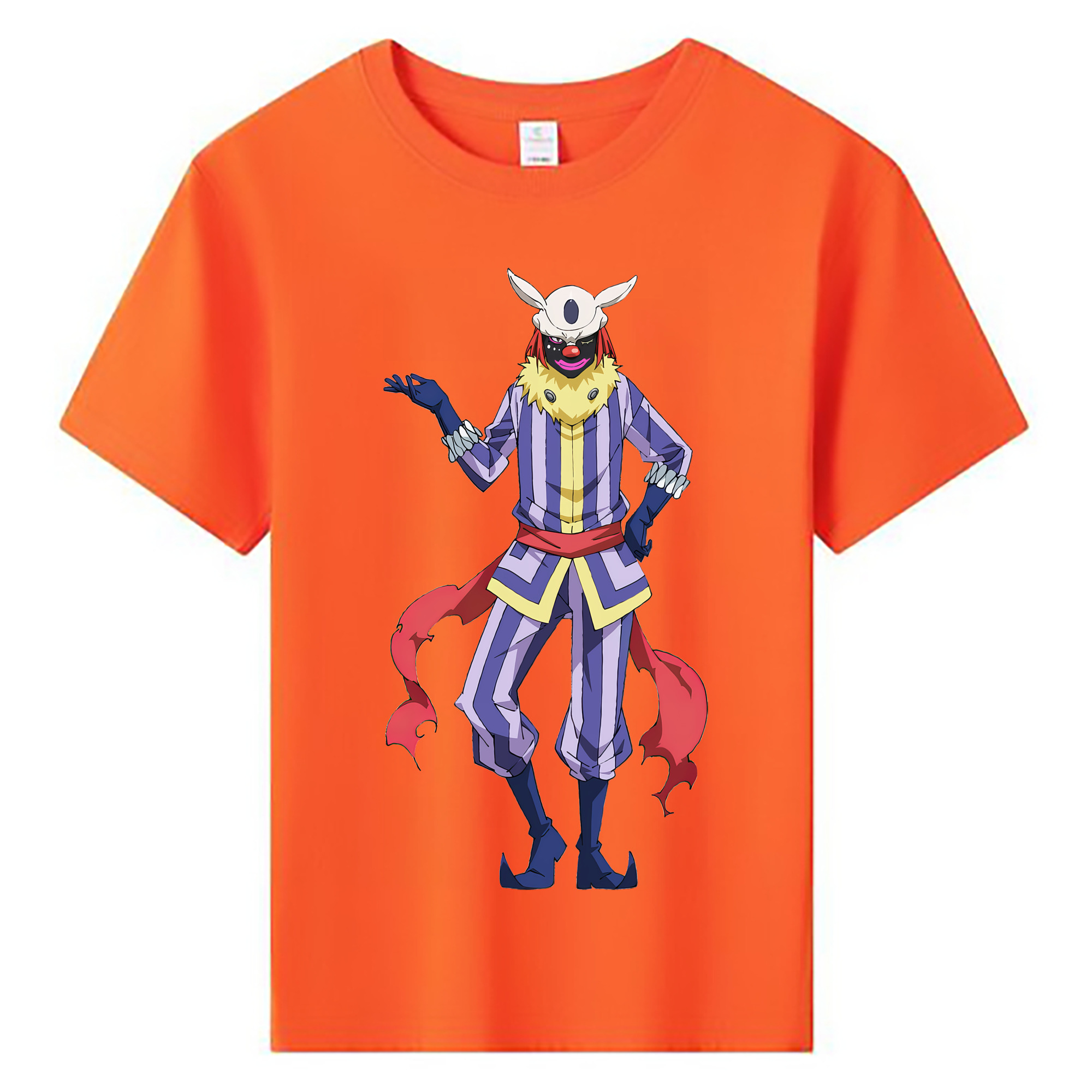 （画像用） 転スラ Regarding Reincarnated to Slime 綿100％キッズTシャツ（フロントプリント）