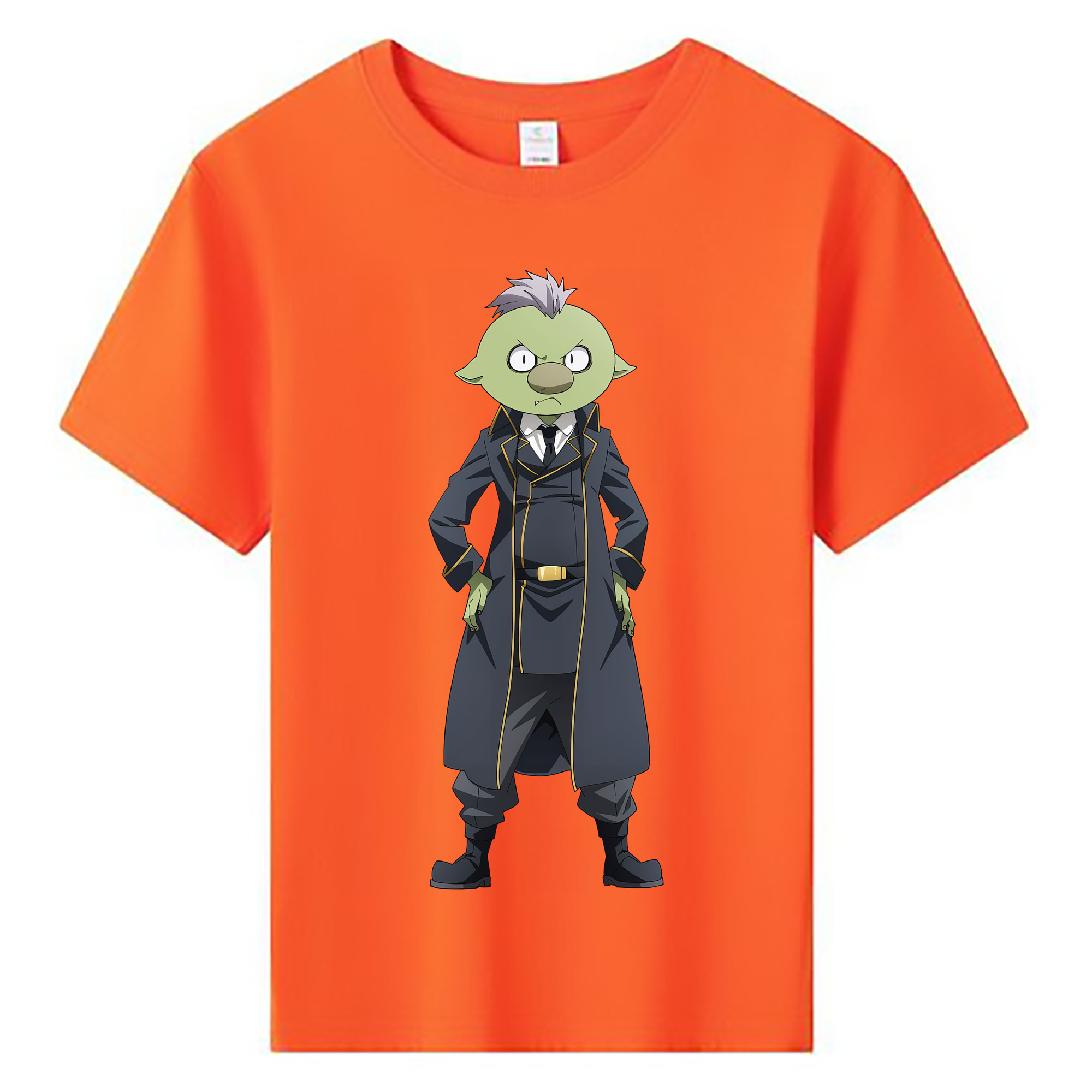 （画像用） 転スラ Regarding Reincarnated to Slime 綿100％キッズTシャツ（フロントプリント）