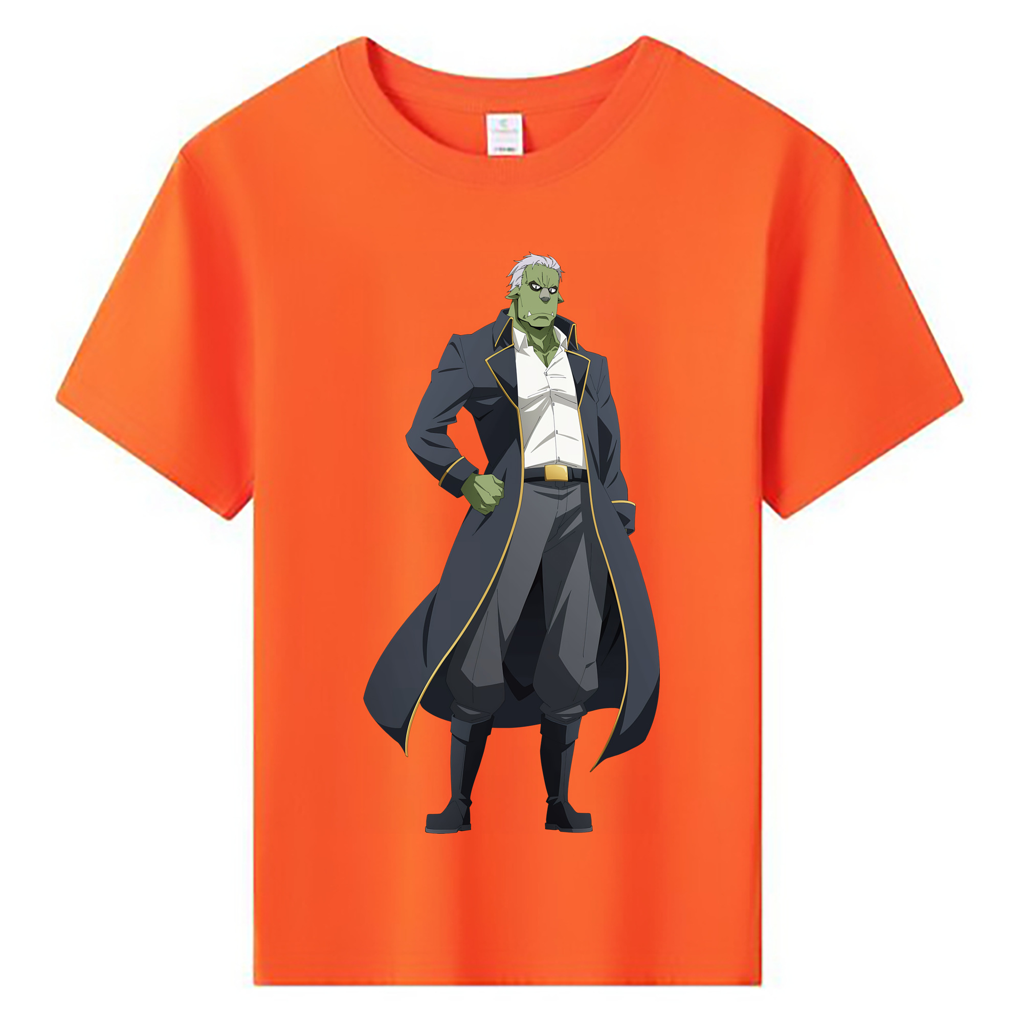 （画像用） 転スラ Regarding Reincarnated to Slime 綿100％キッズTシャツ（フロントプリント）