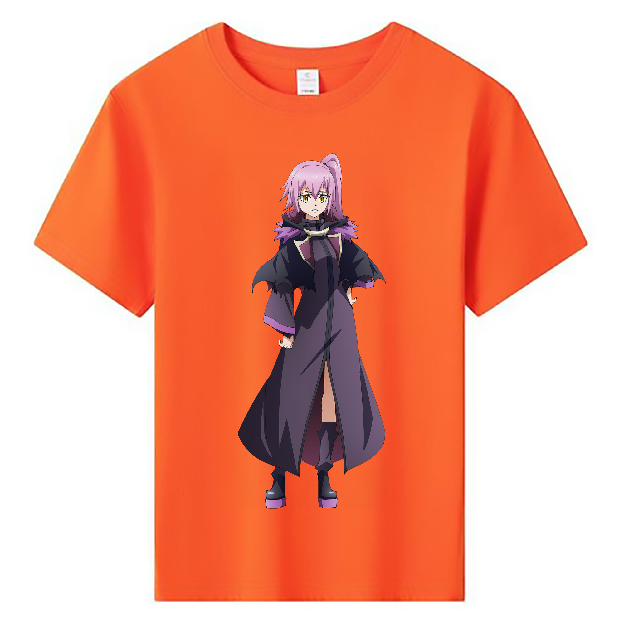 （画像用） 転スラ Regarding Reincarnated to Slime 綿100％キッズTシャツ（フロントプリント）