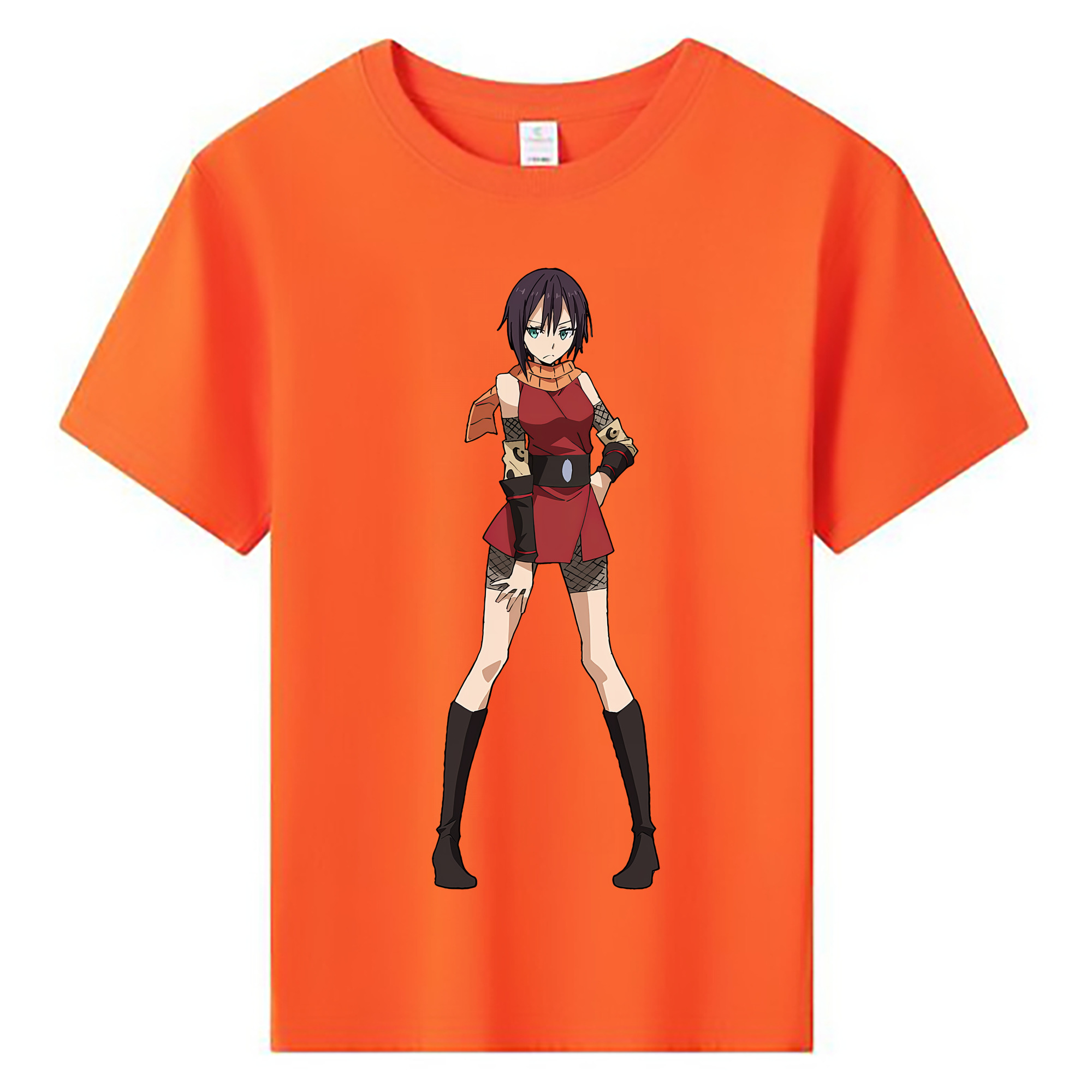 （画像用） 転スラ Regarding Reincarnated to Slime 綿100％キッズTシャツ（フロントプリント）